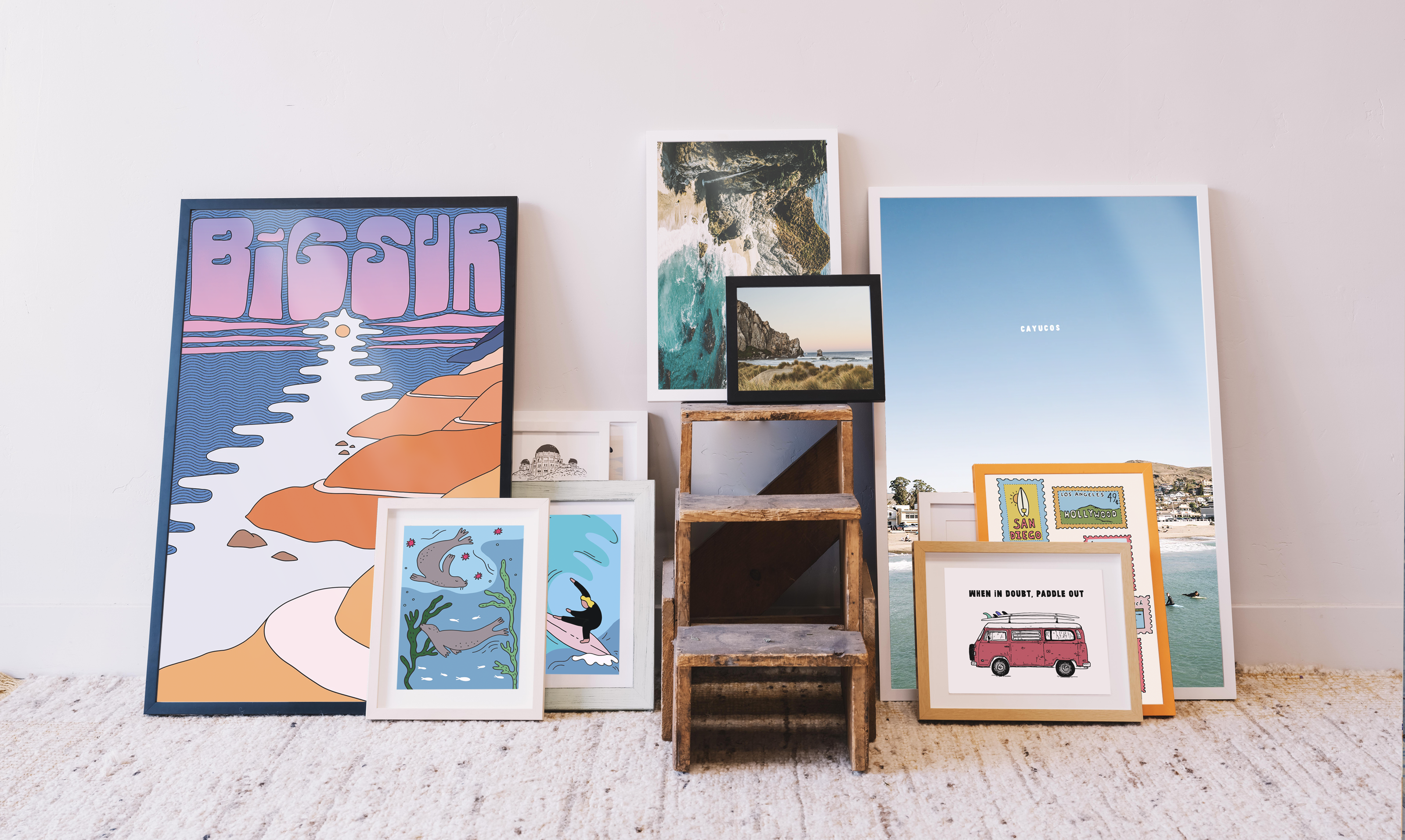 Prinits All Prints - California Art Prints & Posters | Buen Dia Design – Page 4