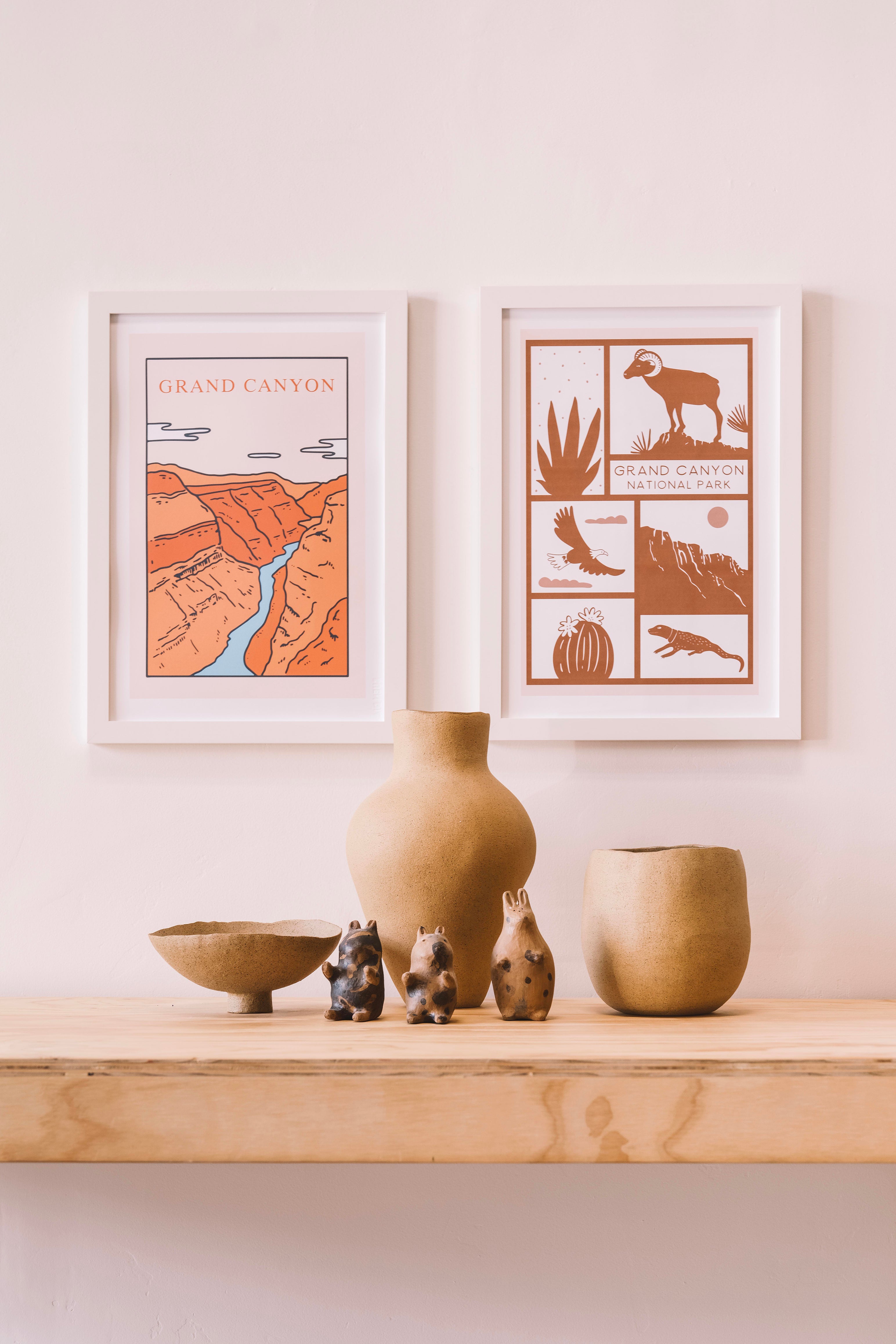 GRAND CANYON WILDLIFE PRINT