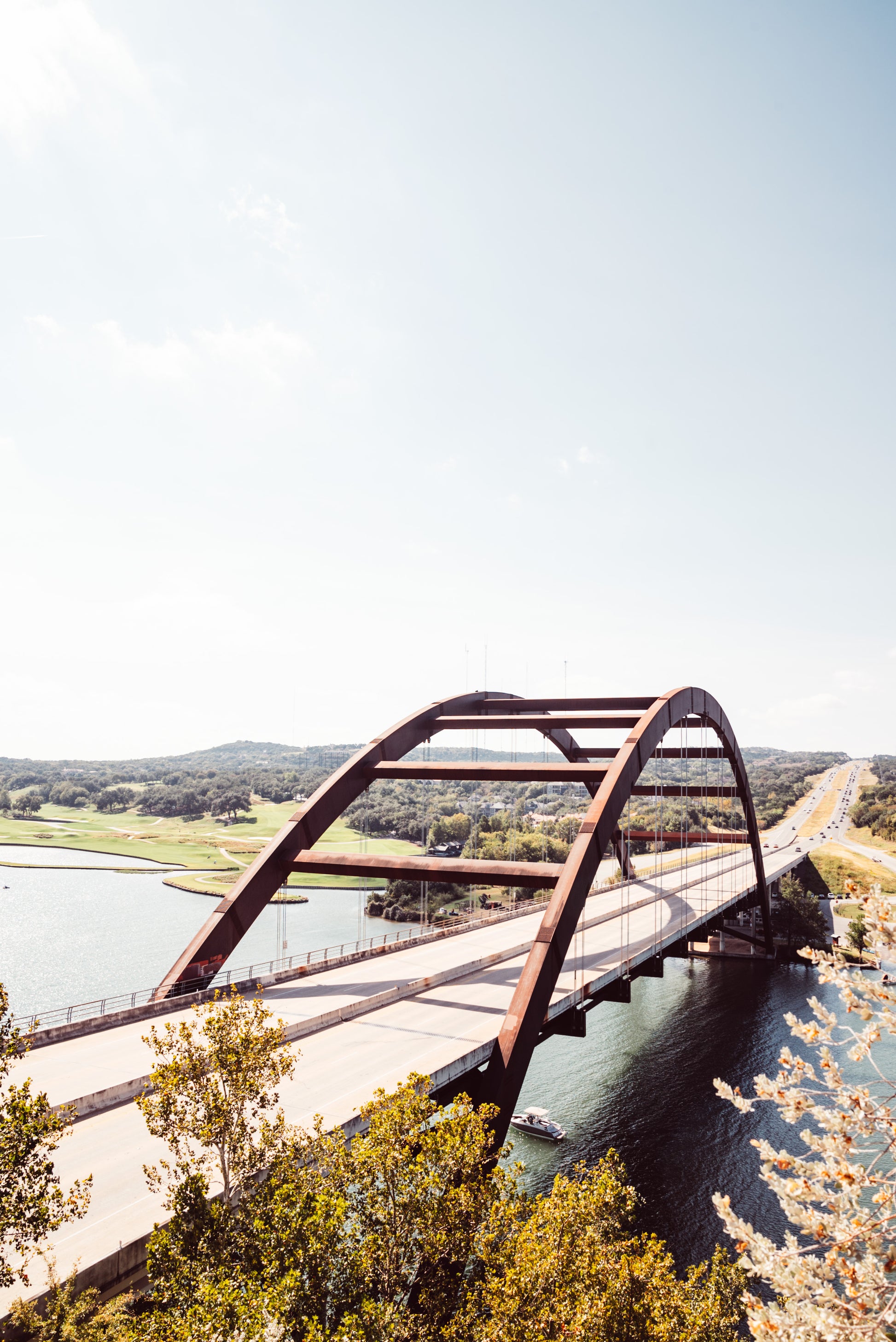 PENNYBACKER BRIDGE PRINT