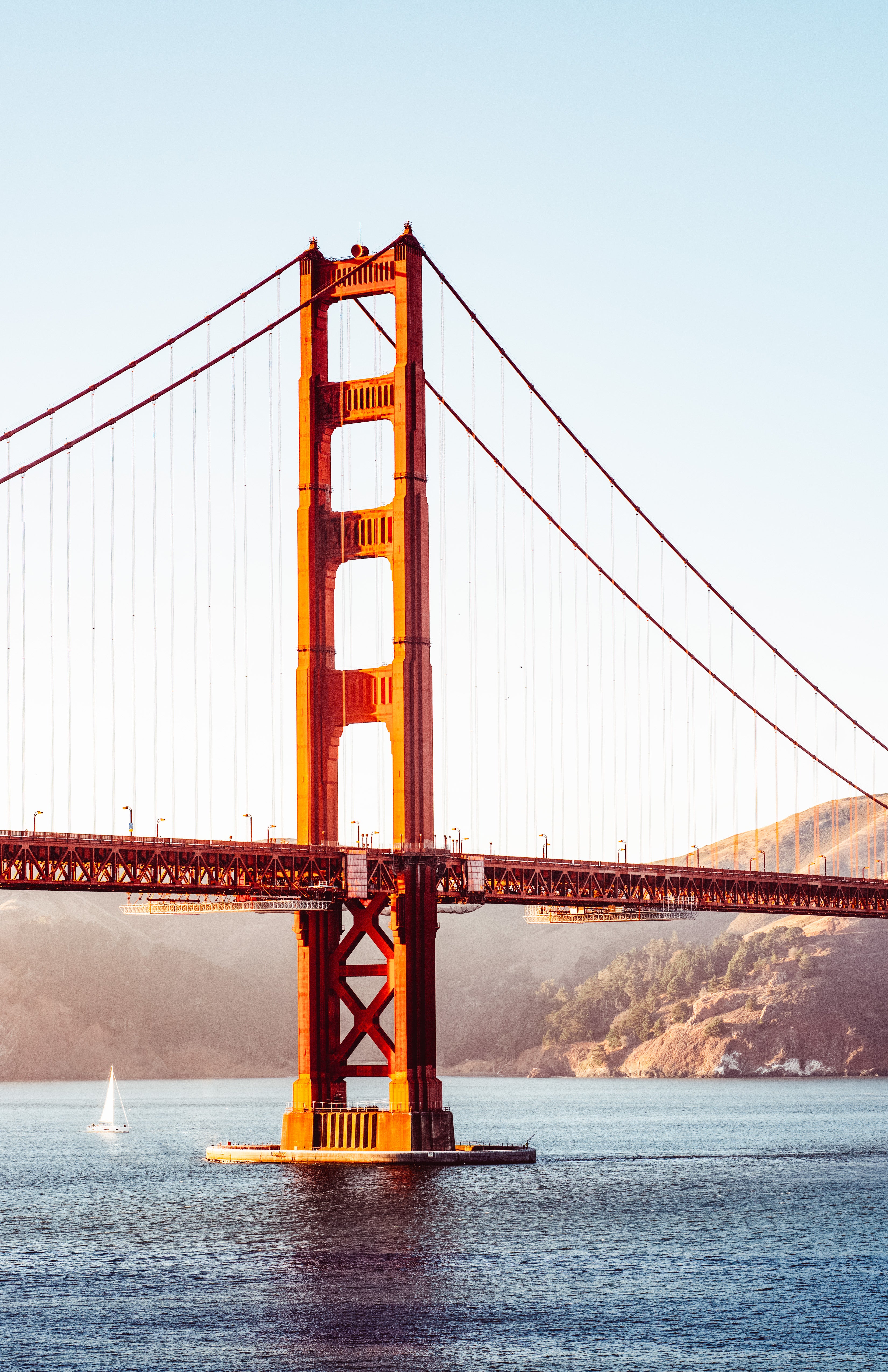 SAILING UNDER THE BRIDGE PRINT