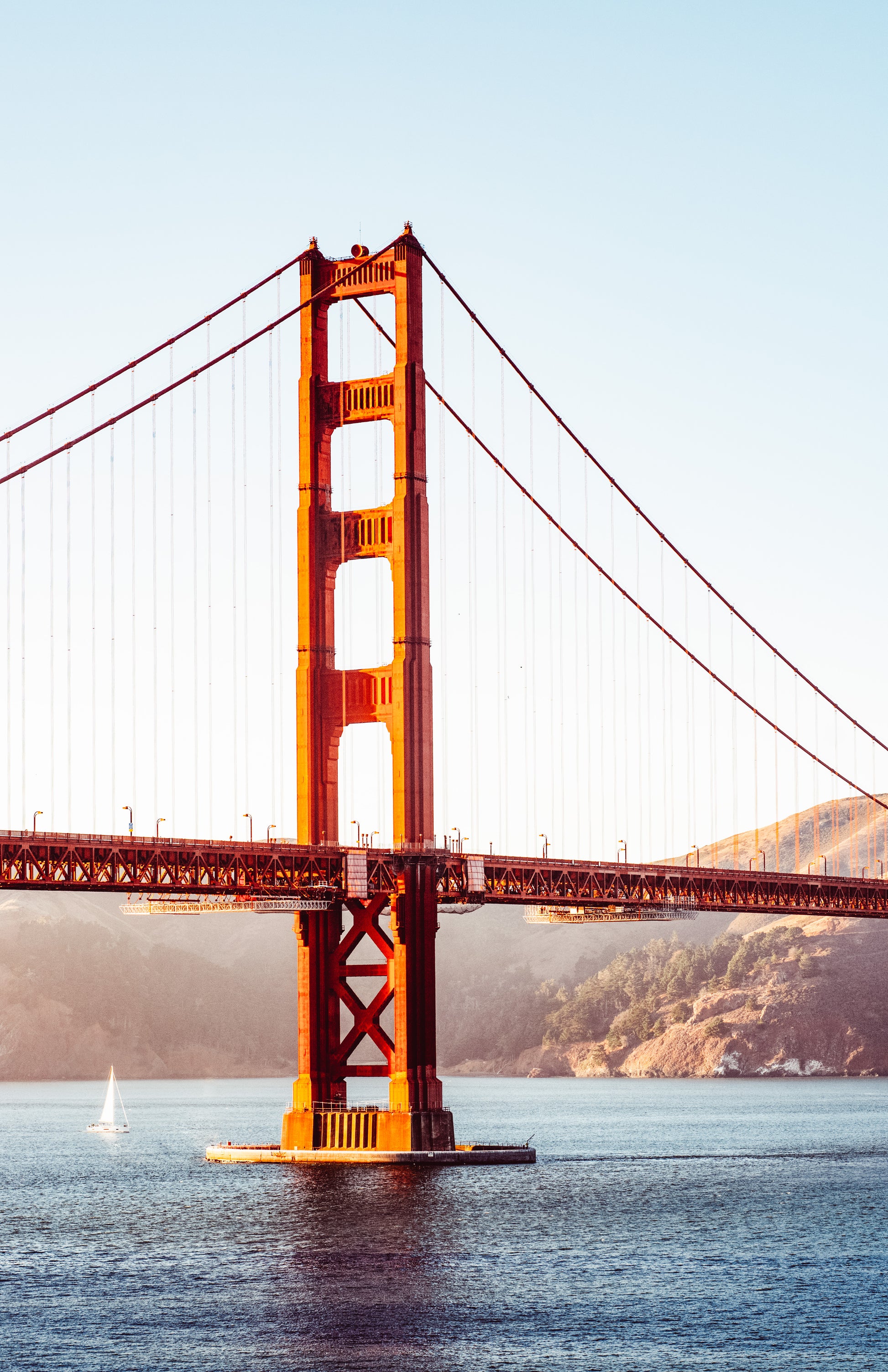SAILING UNDER THE BRIDGE PRINT