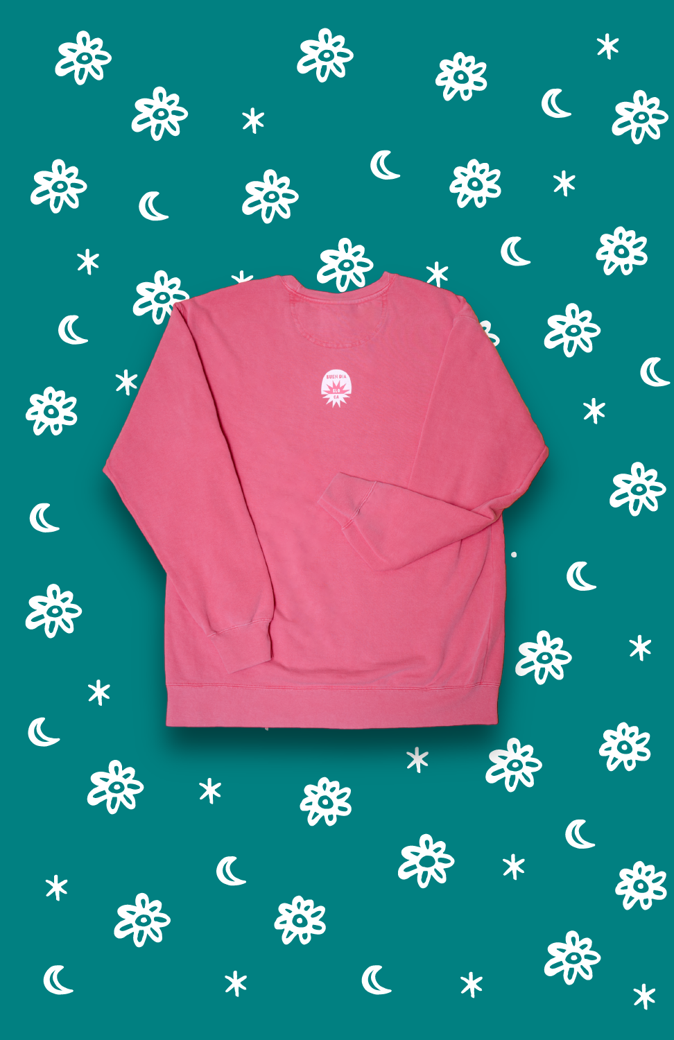 SLO SWEATSHIRT IN PINK