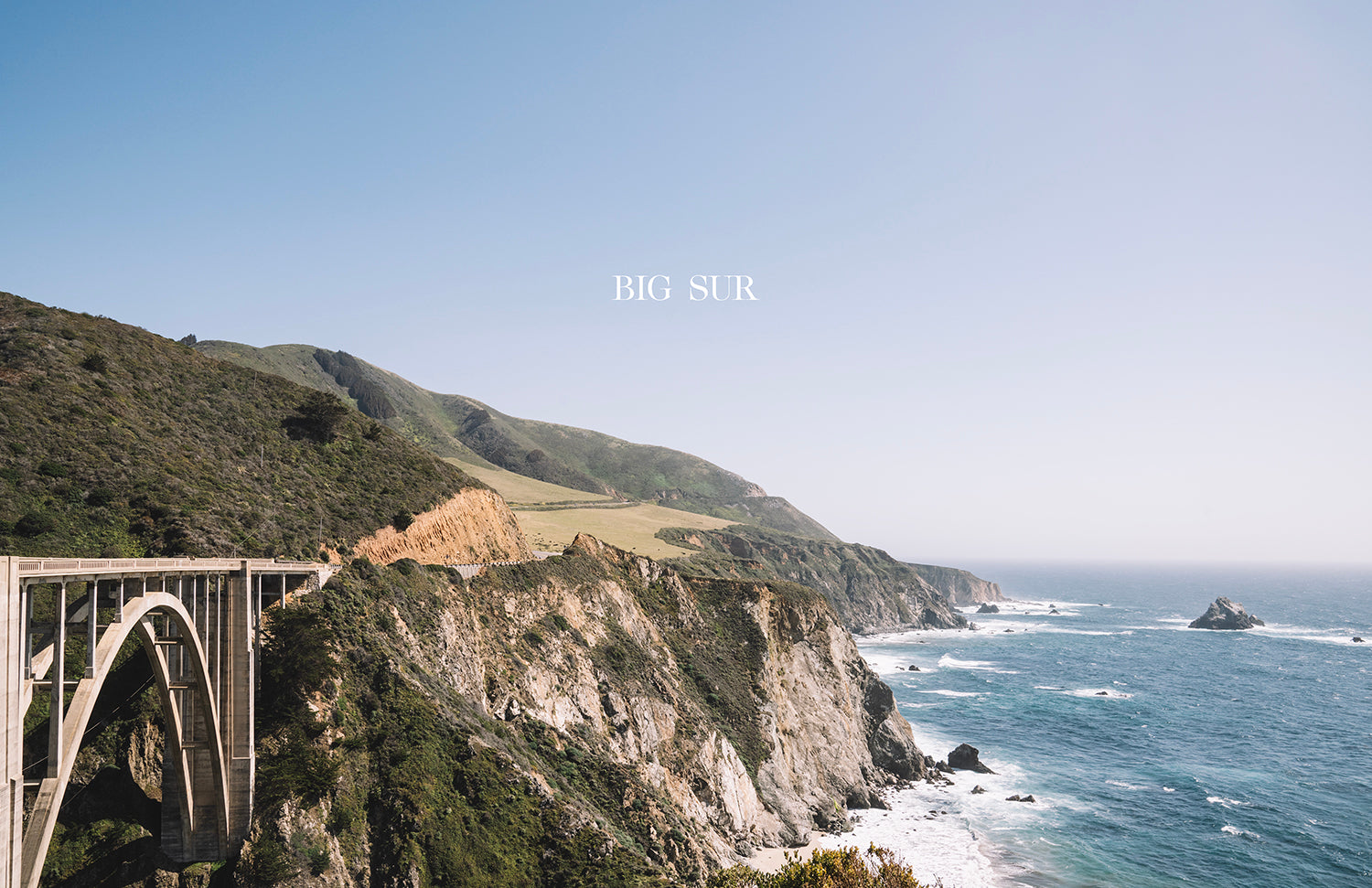 SUMMER IN BIG SUR PRINT