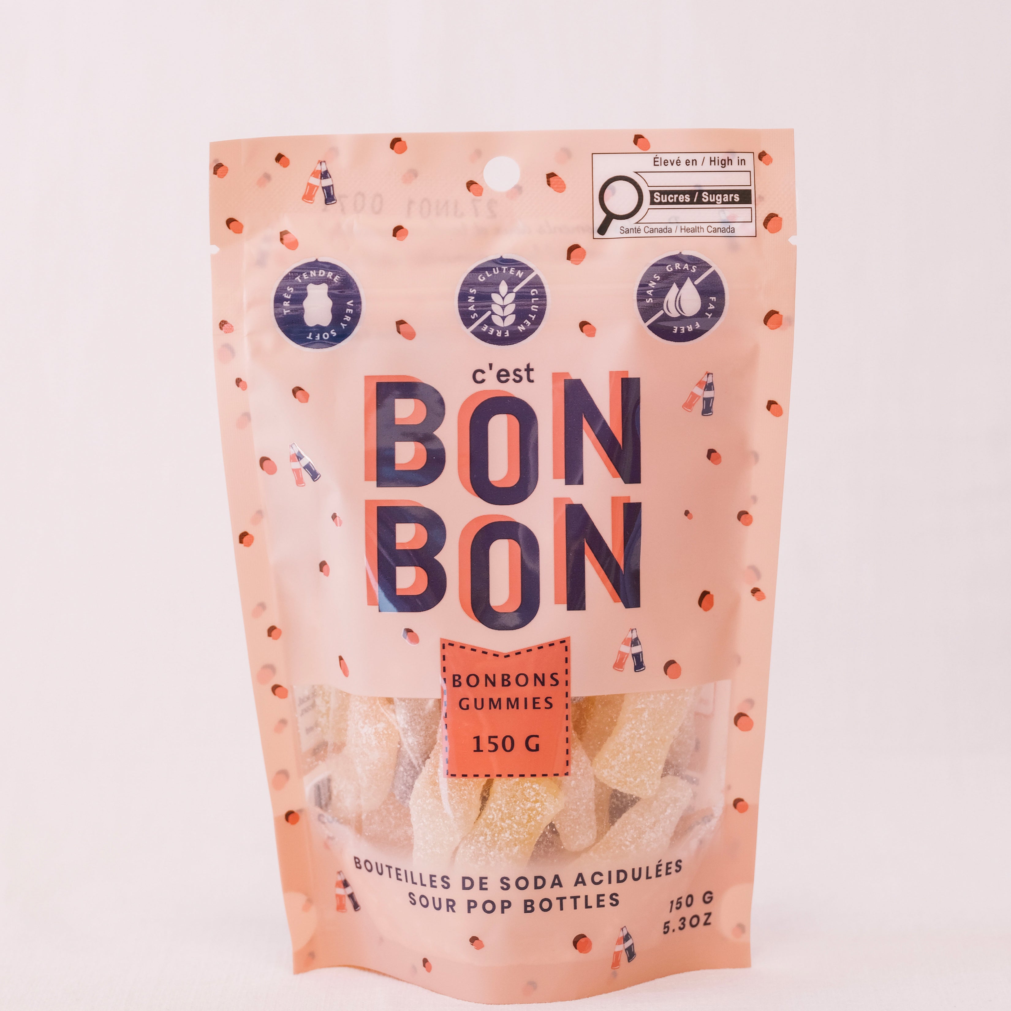 C'EST BONBON SOUR POP BOTTLE GUMMIES