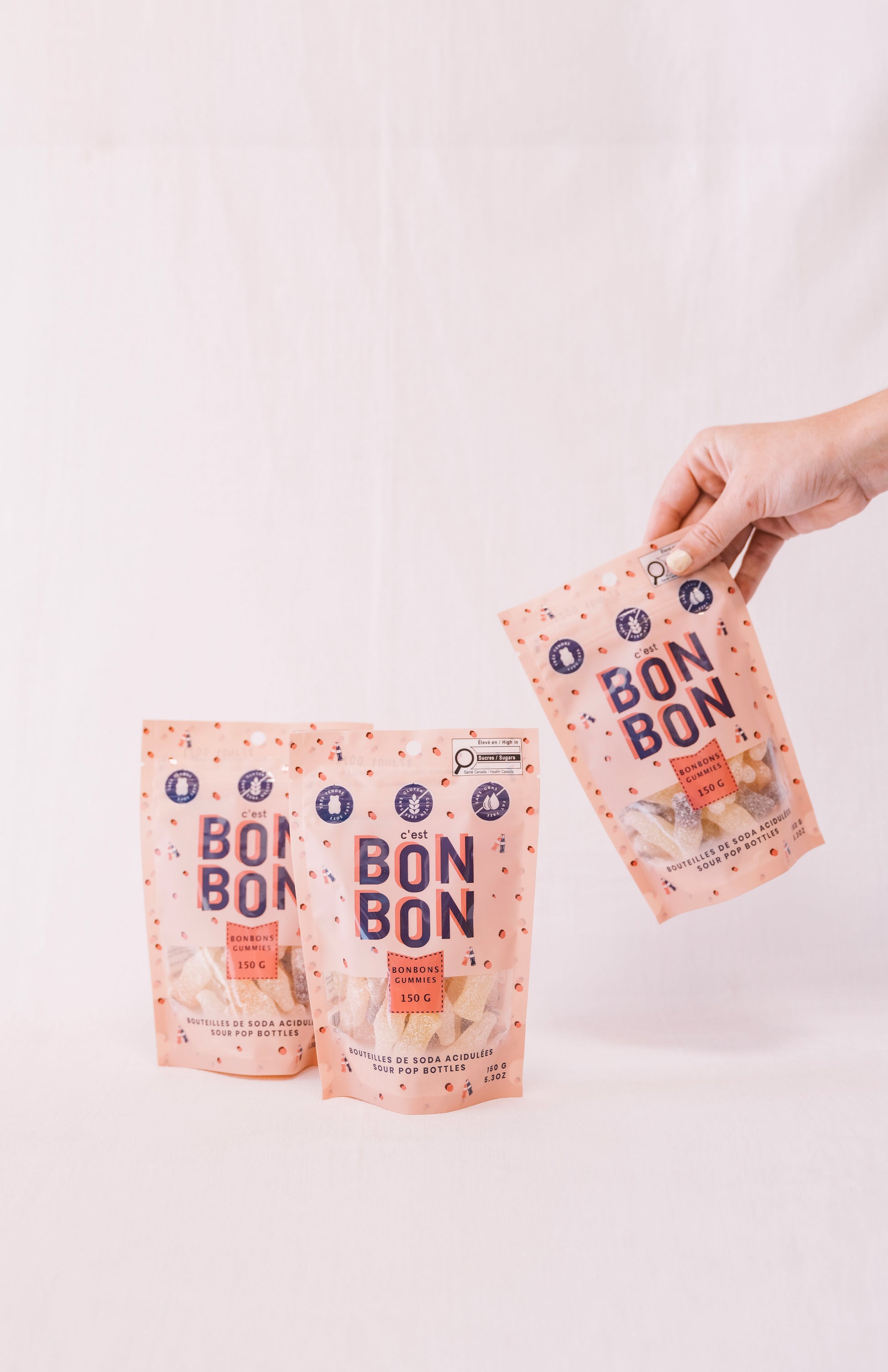 C'EST BONBON SOUR POP BOTTLE GUMMIES
