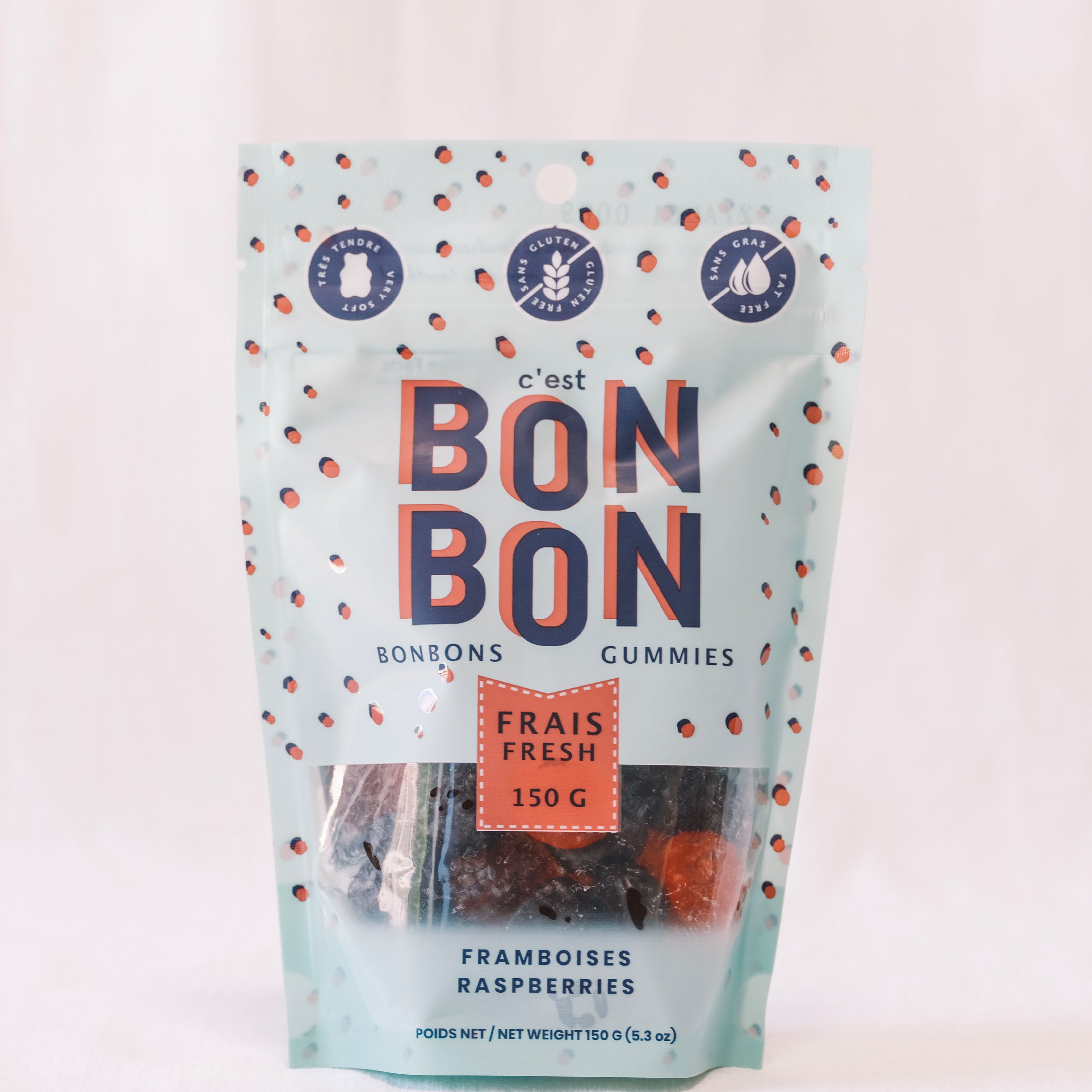 C'EST BONBON RASPBERRIES GUMMIES