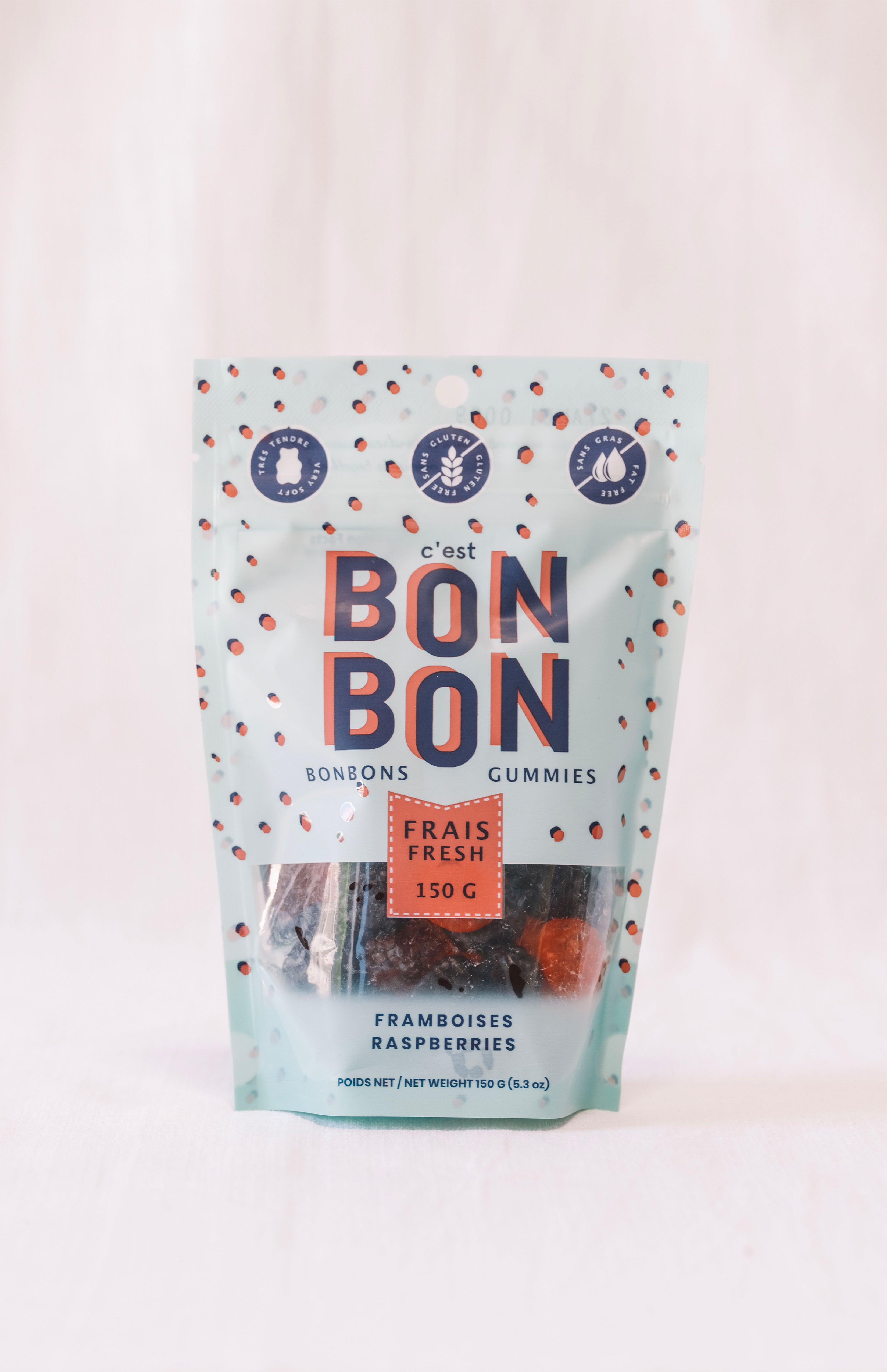 C'EST BONBON RASPBERRIES GUMMIES