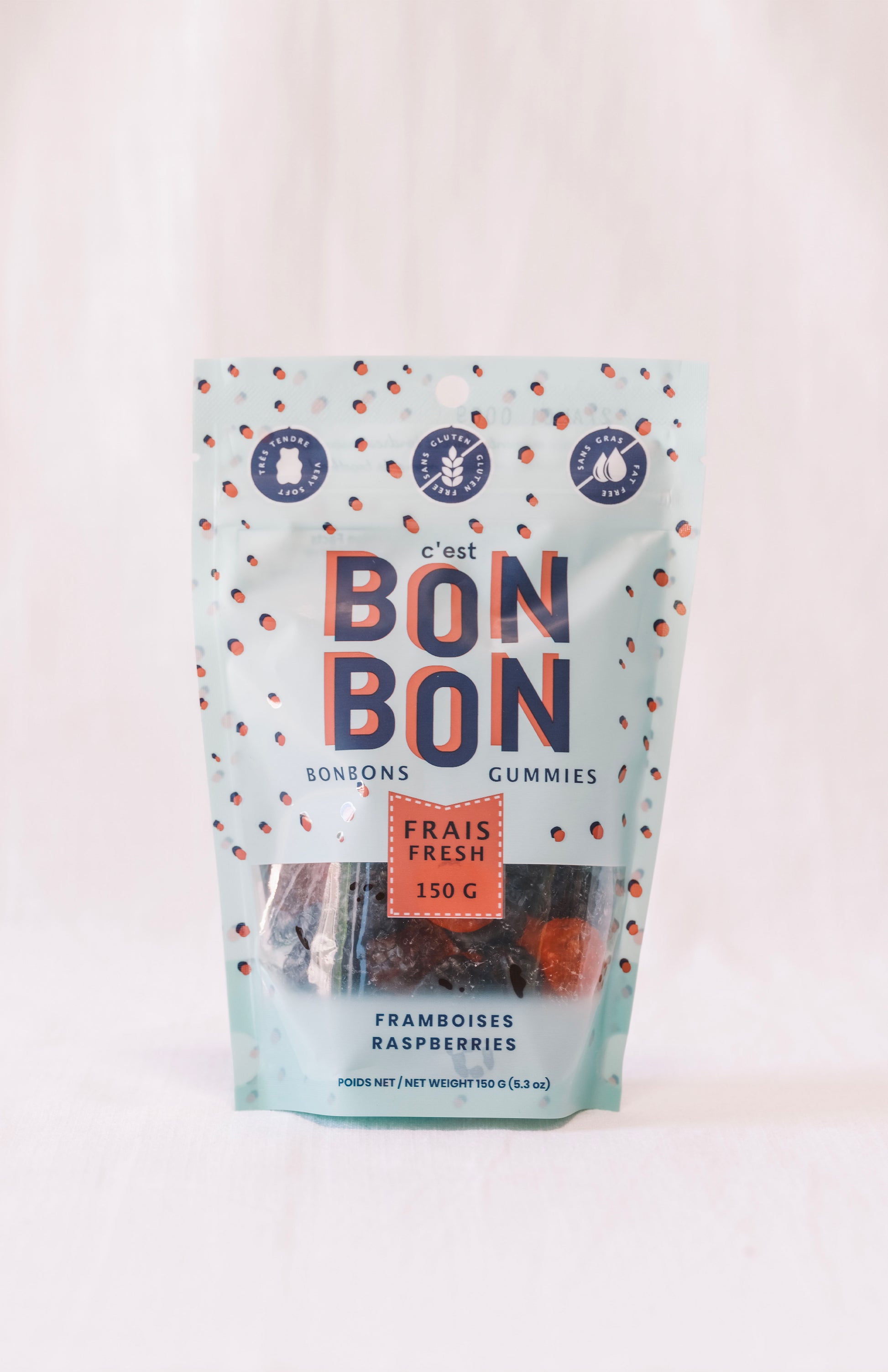 C'EST BONBON RASPBERRIES GUMMIES