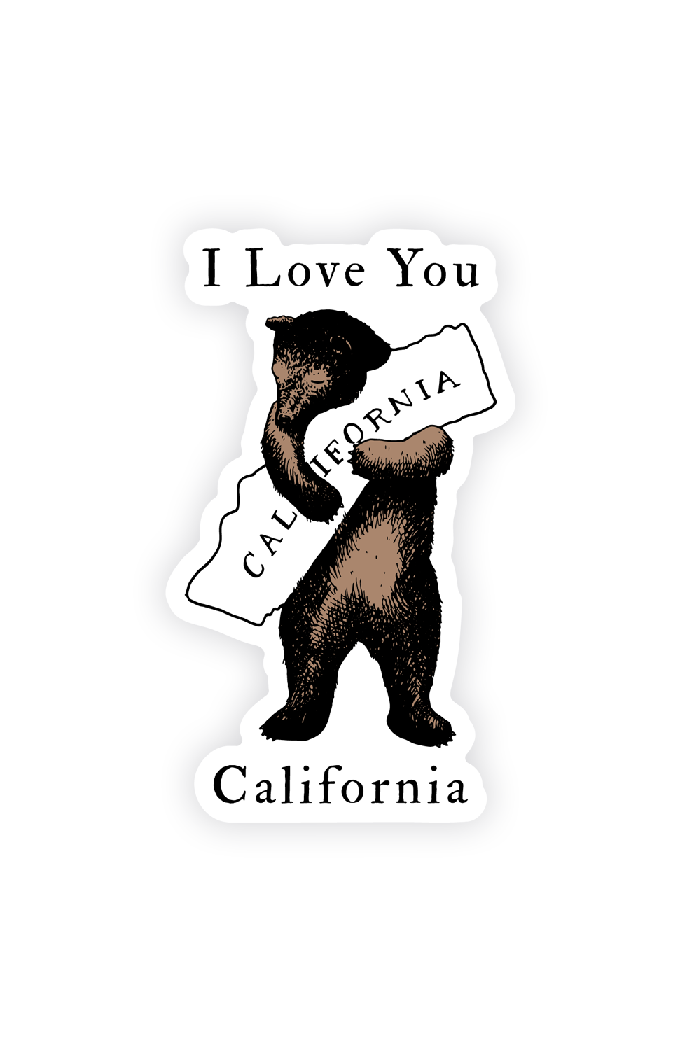 CALIFORNIA BEAR STICKER