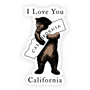 CALIFORNIA BEAR STICKER