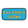CALIFORNIA GROWN STICKER