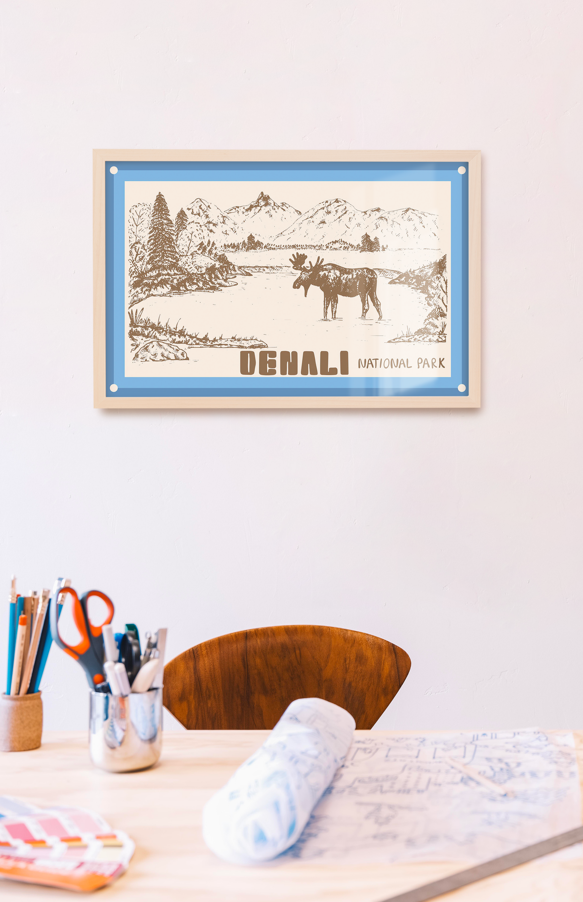 DENALI NATIONAL PARK PRINT