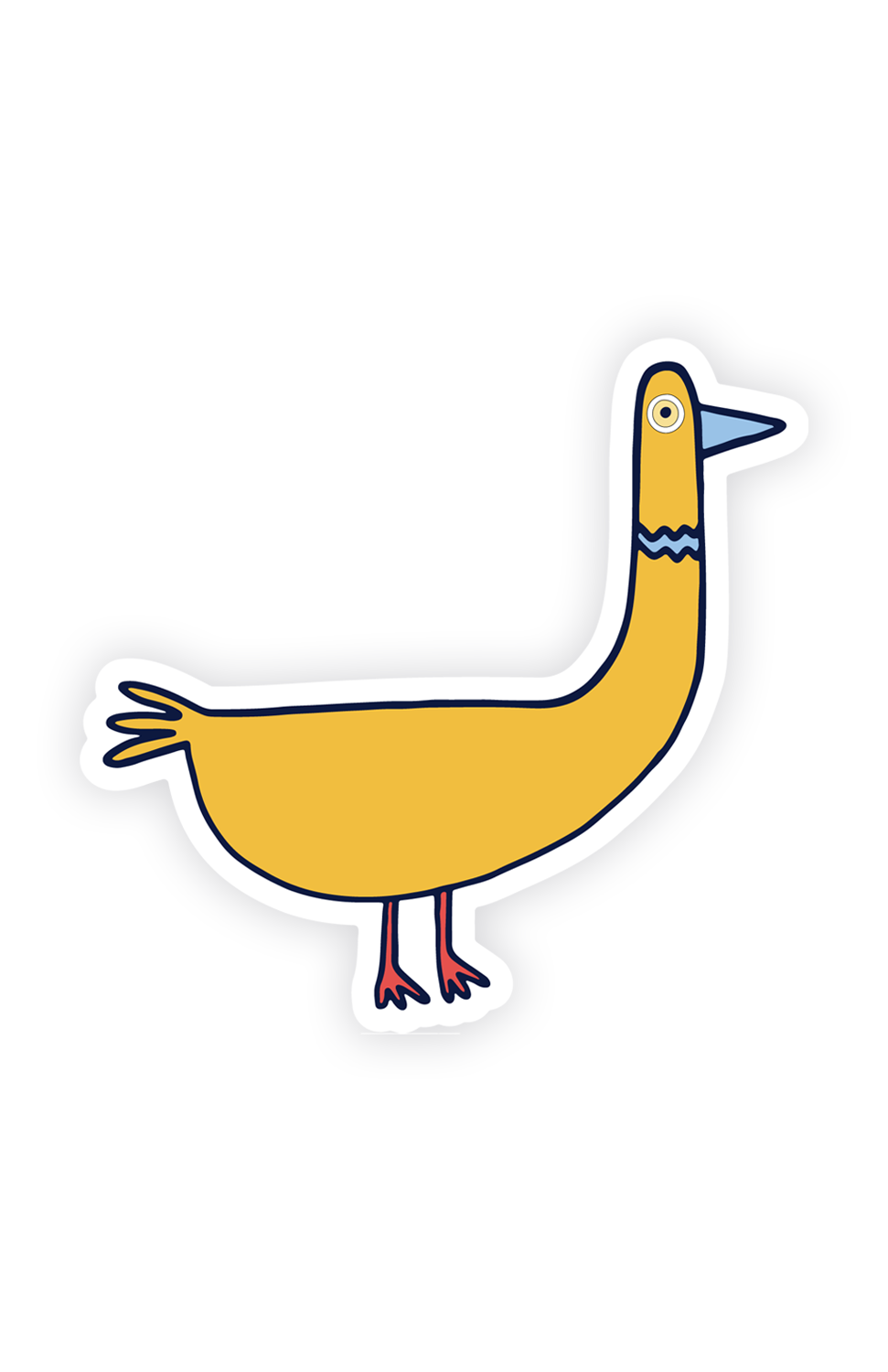 DUCK L'ORANGE STICKER