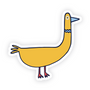 DUCK L'ORANGE STICKER