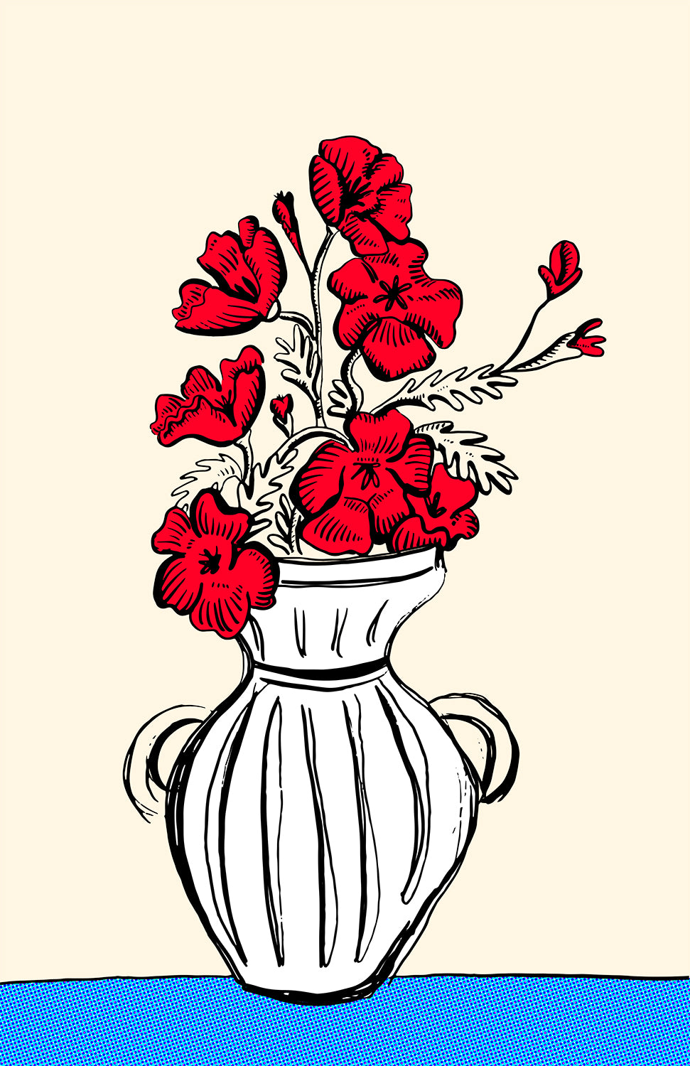 FRENCH POPPIES PRINT