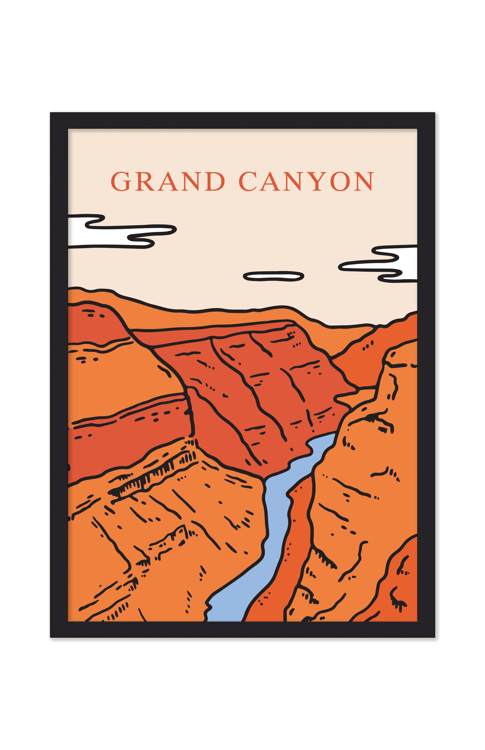 GRAND CANYON NATIONAL PARK PRINT