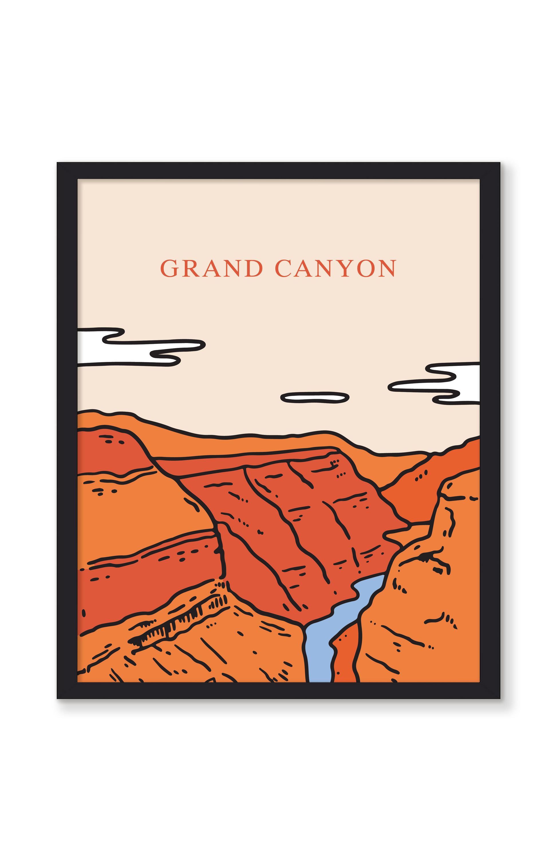 GRAND CANYON NATIONAL PARK PRINT