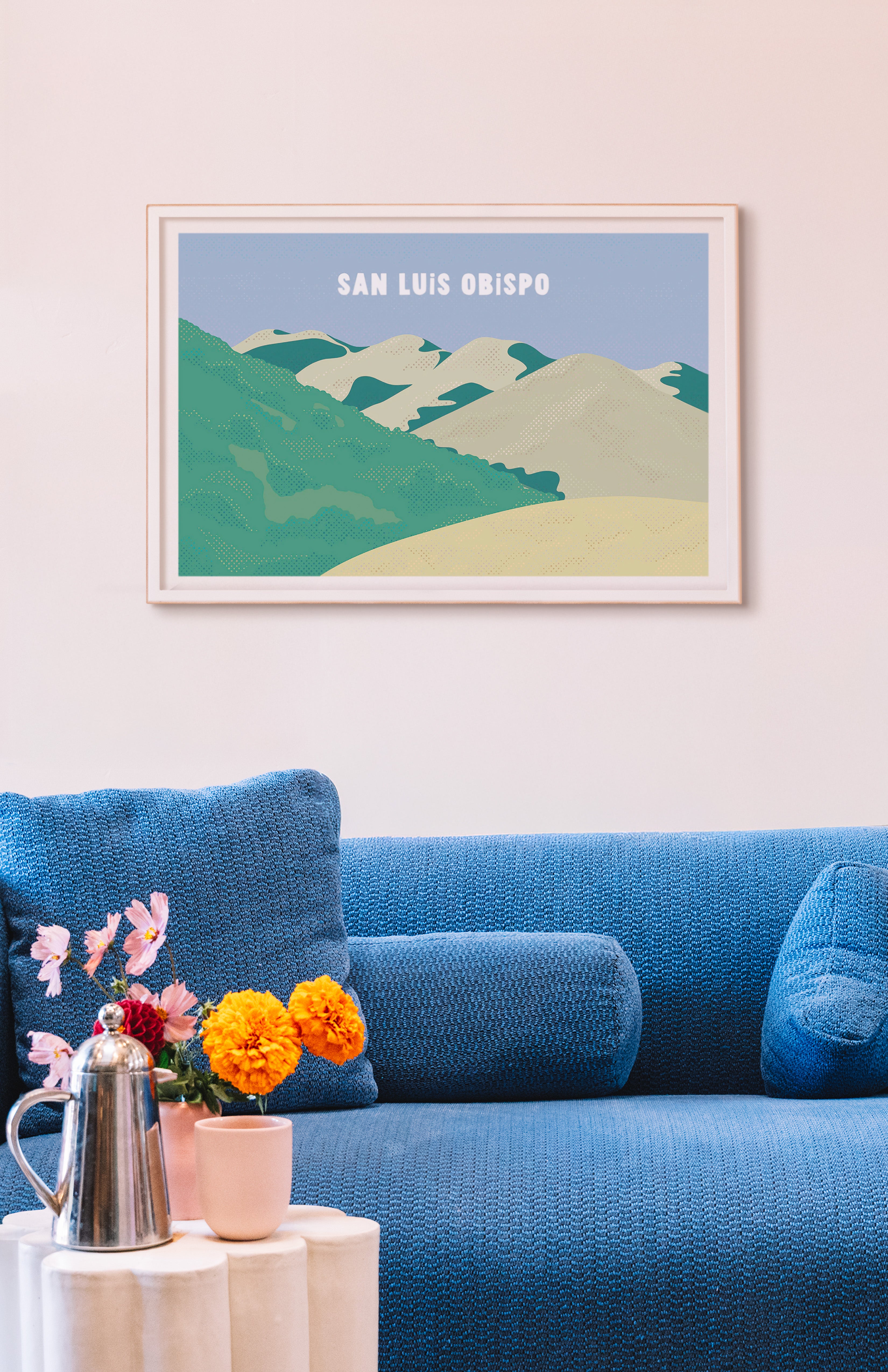 GREEN HILLS OF SLO PRINT