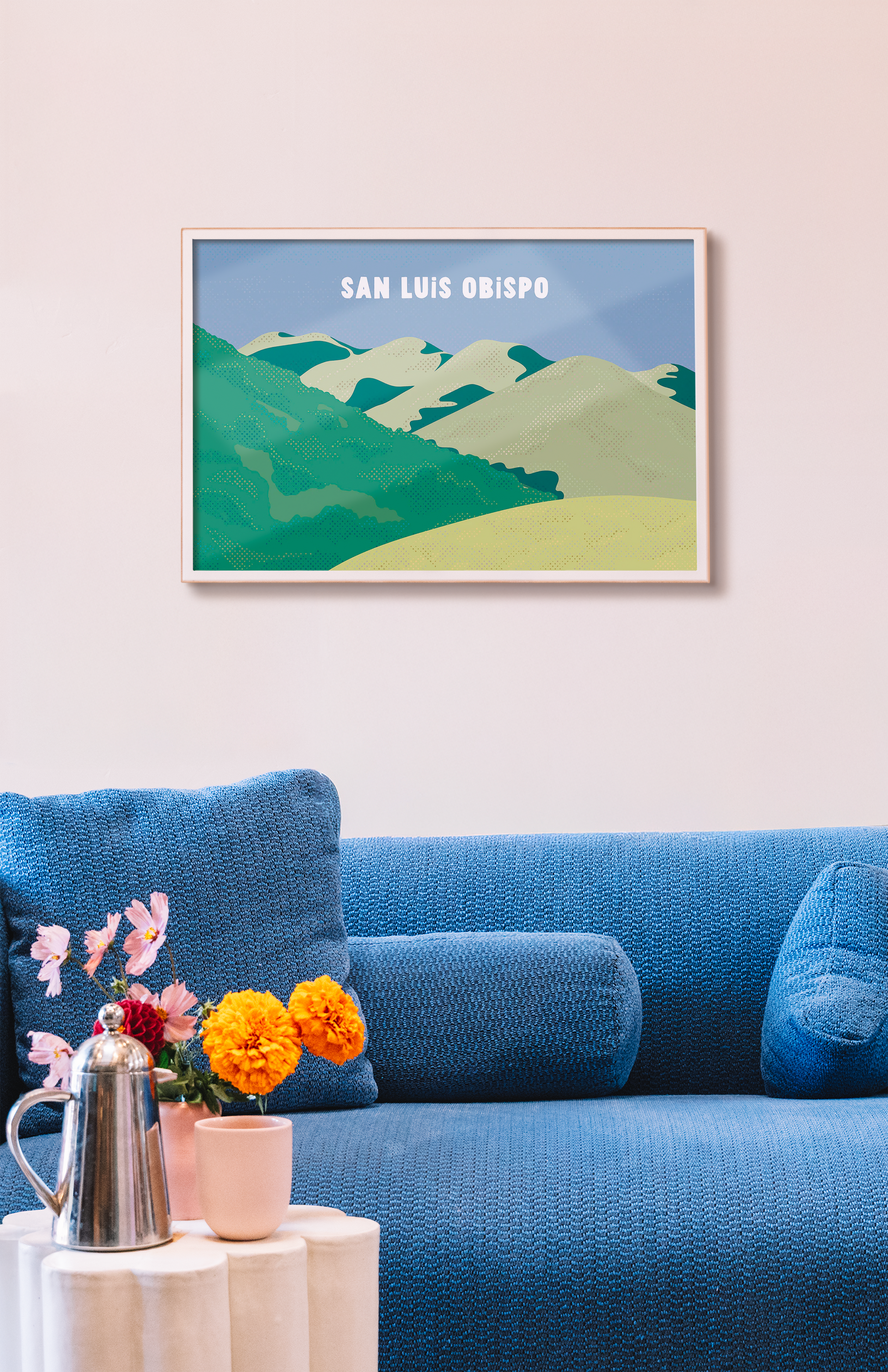 GREEN HILLS OF SLO PRINT