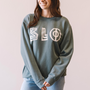 SLO SWEATSHIRT IN GREEN