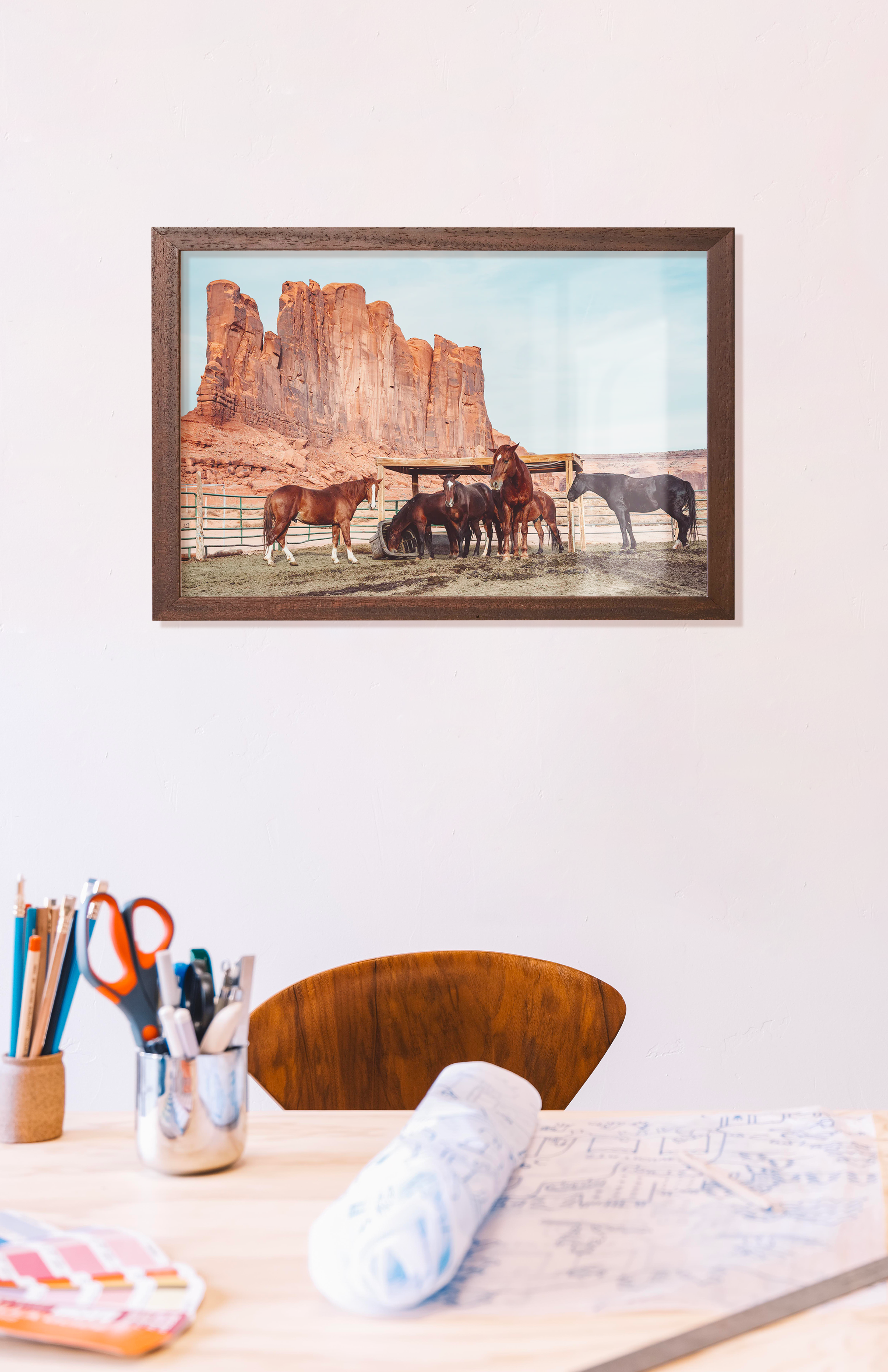 HORSES OF THE WILD WEST PRINT
