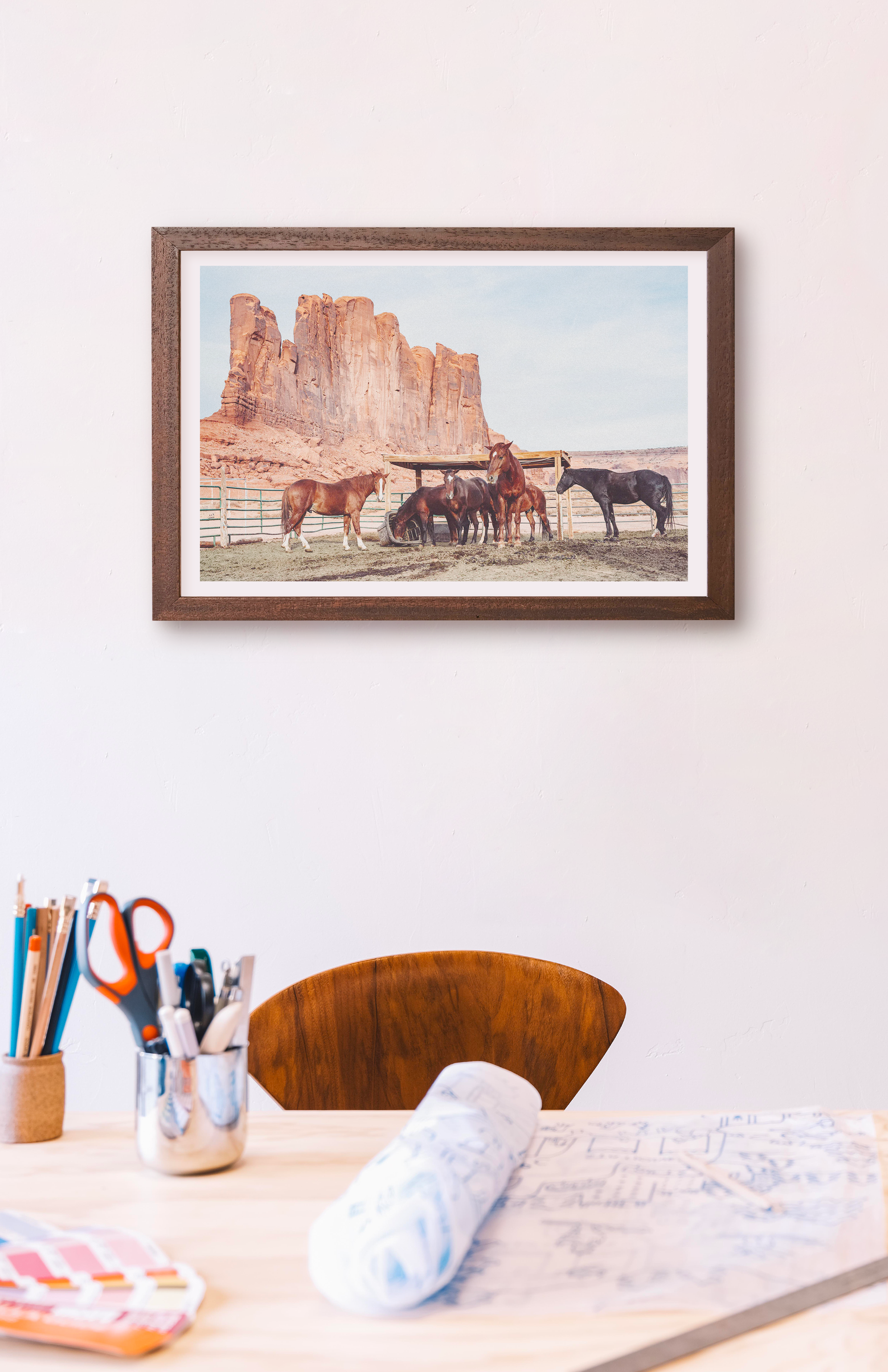 HORSES OF THE WILD WEST PRINT