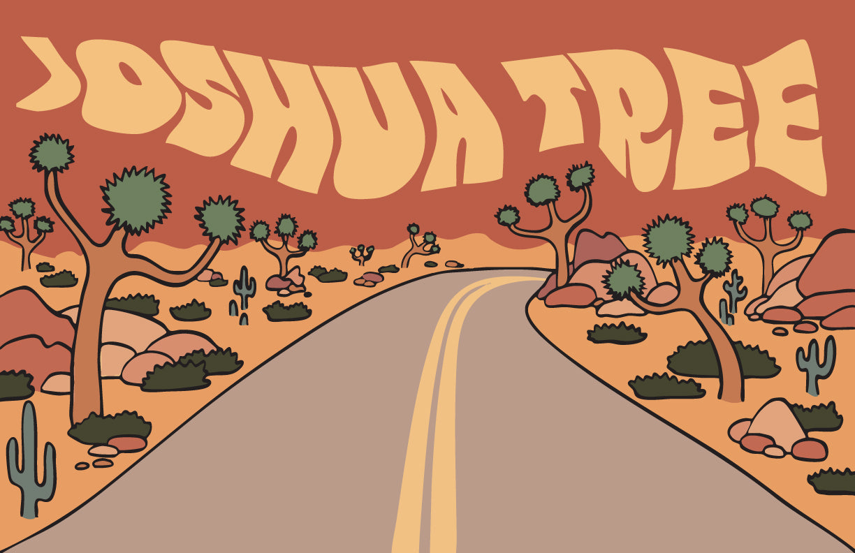 JOSHUA TREE ROAD TRIP PRINT