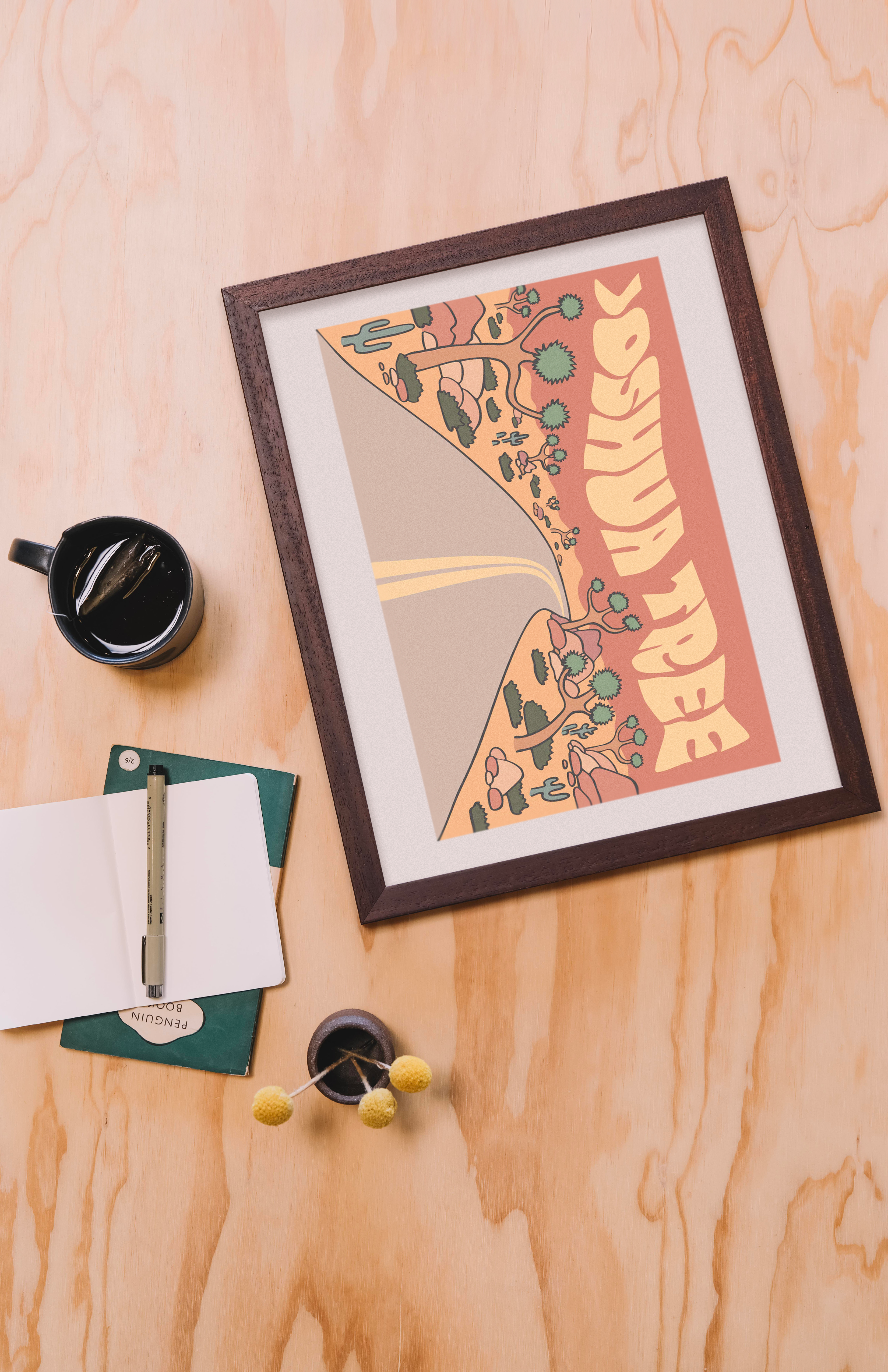 JOSHUA TREE ROAD TRIP PRINT