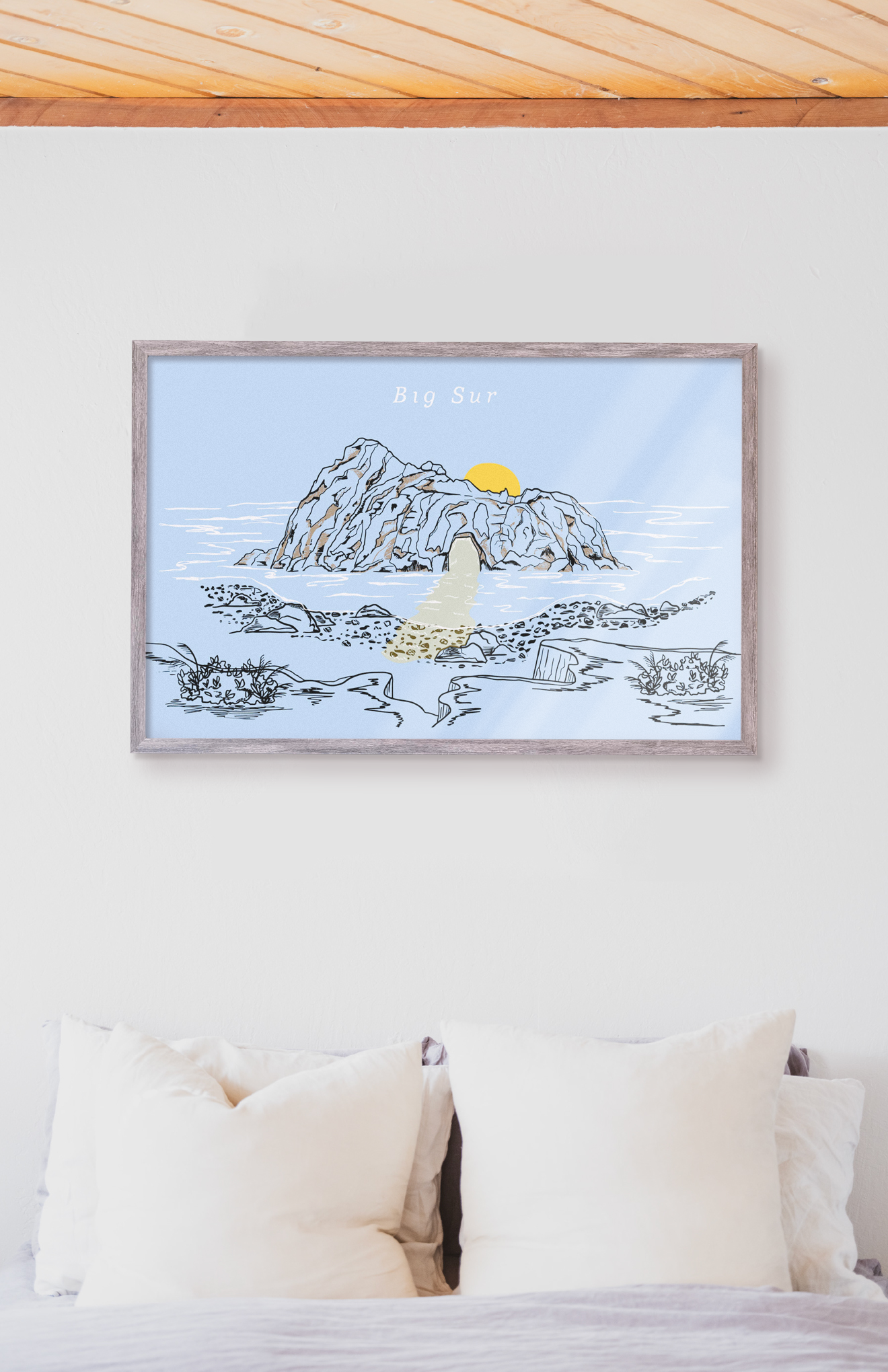 KEYHOLE ARCH - BIG SUR PRINT