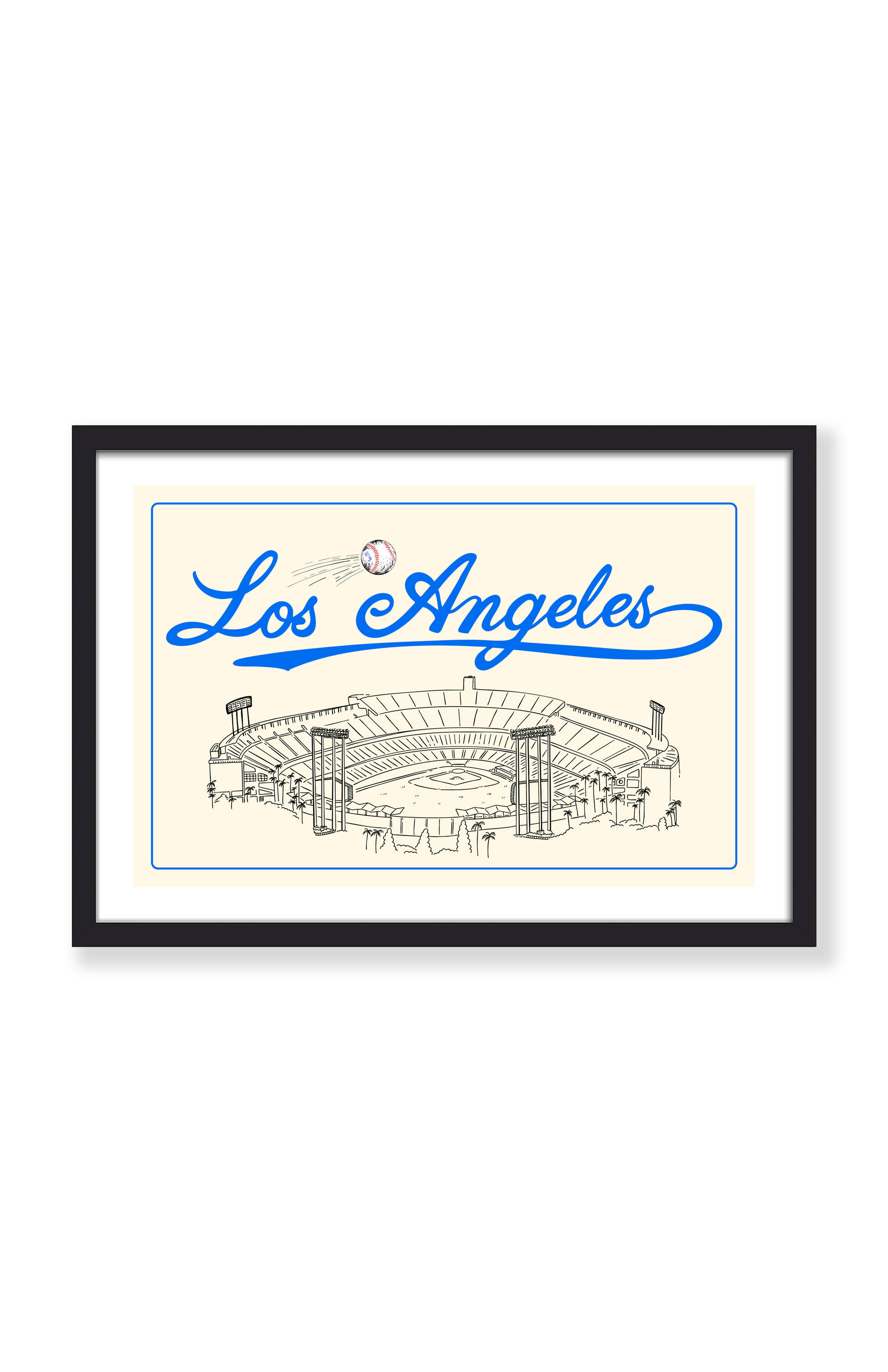 DODGER STADIUM PRINT