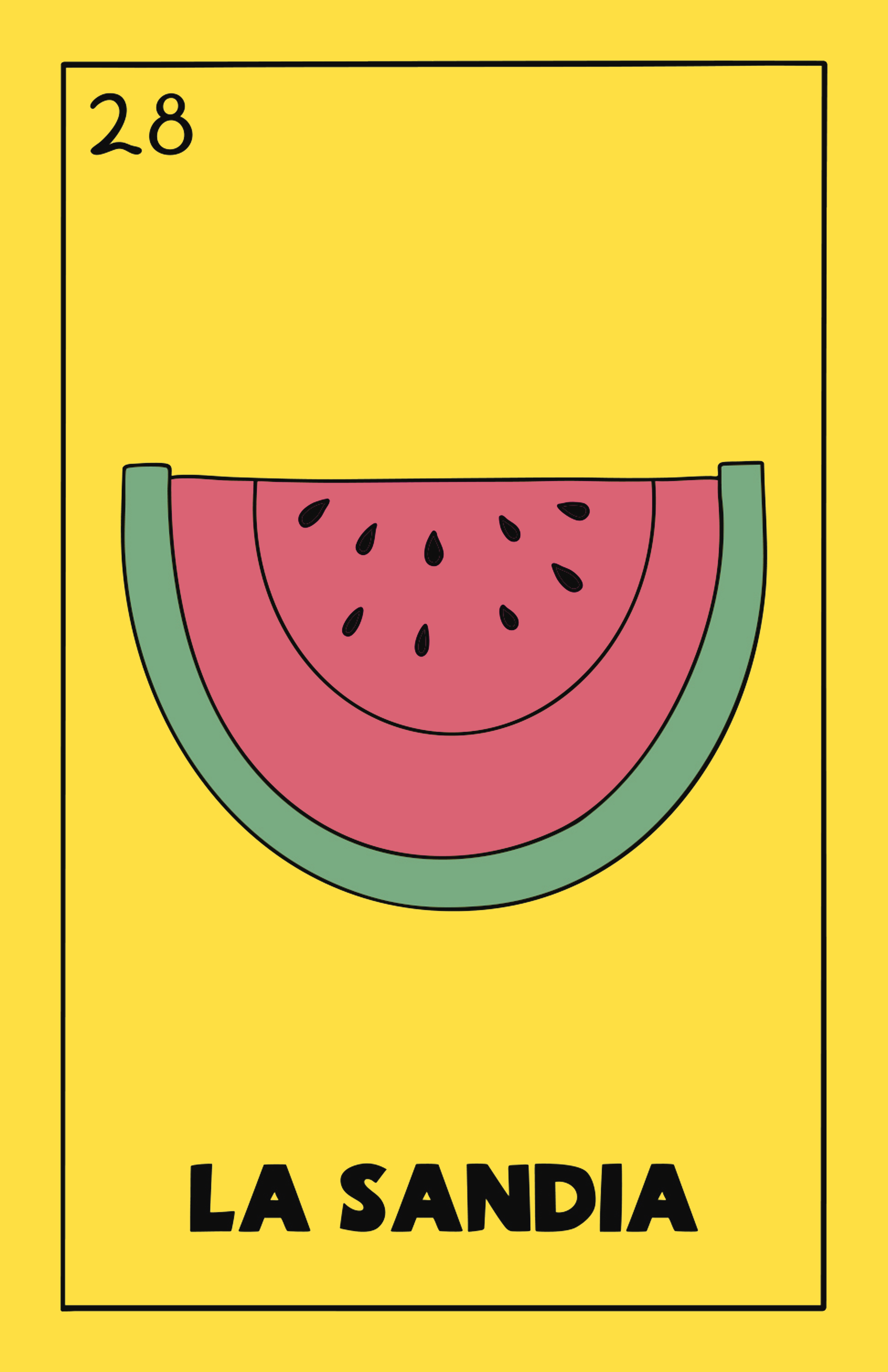 LA SANDIA PRINT