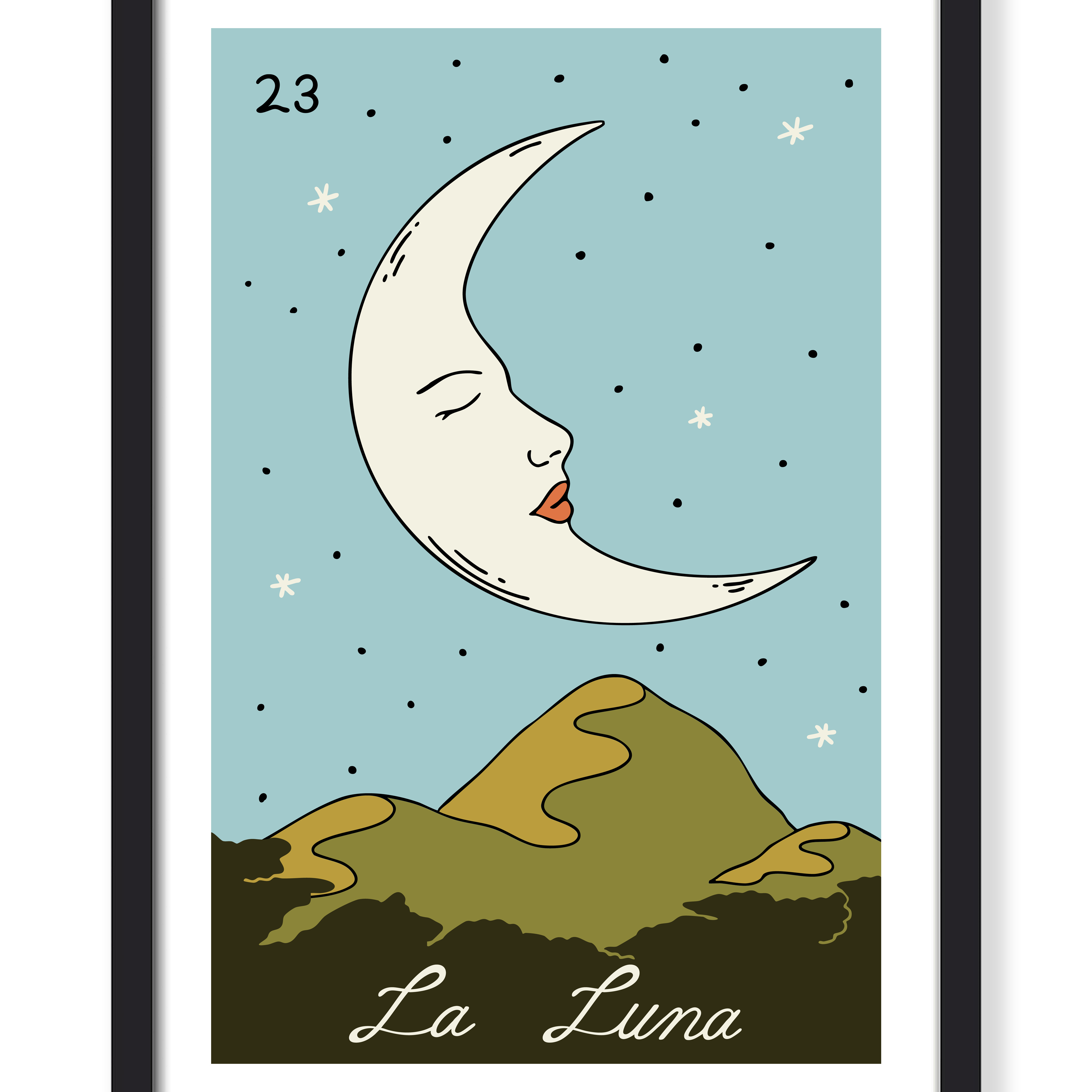 LA LUNA PRINT