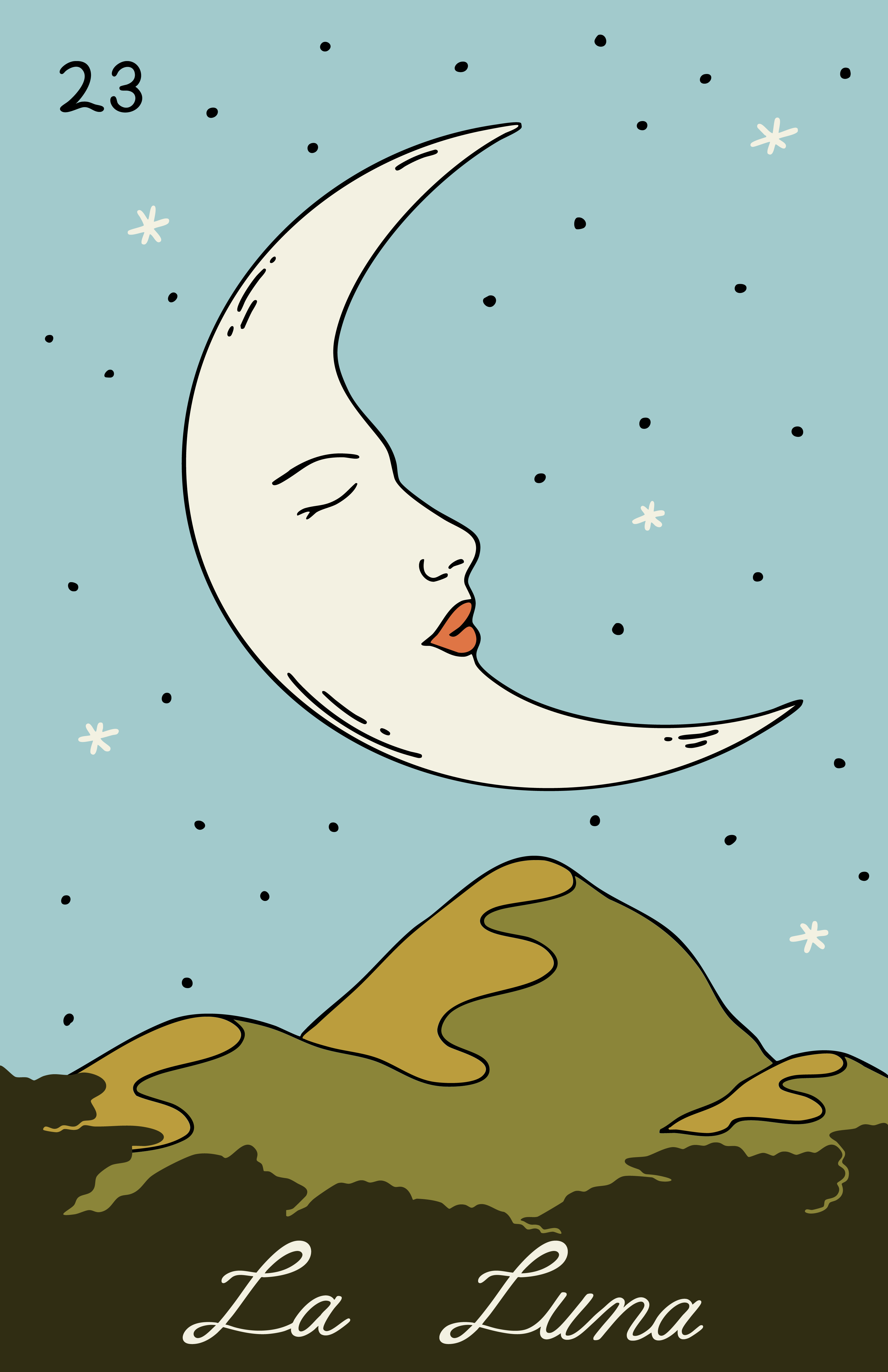 LA LUNA PRINT