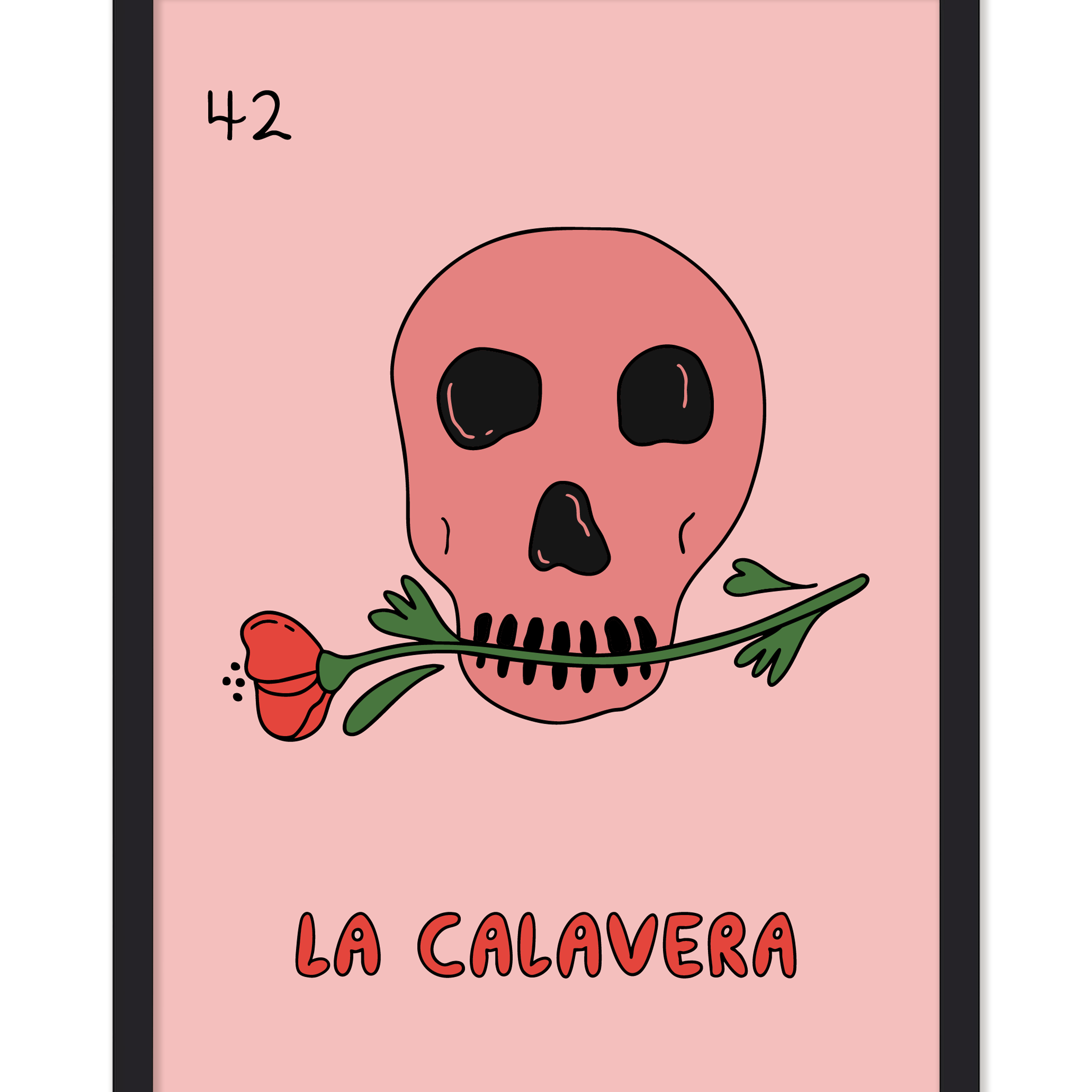 LA CALAVERA PRINT