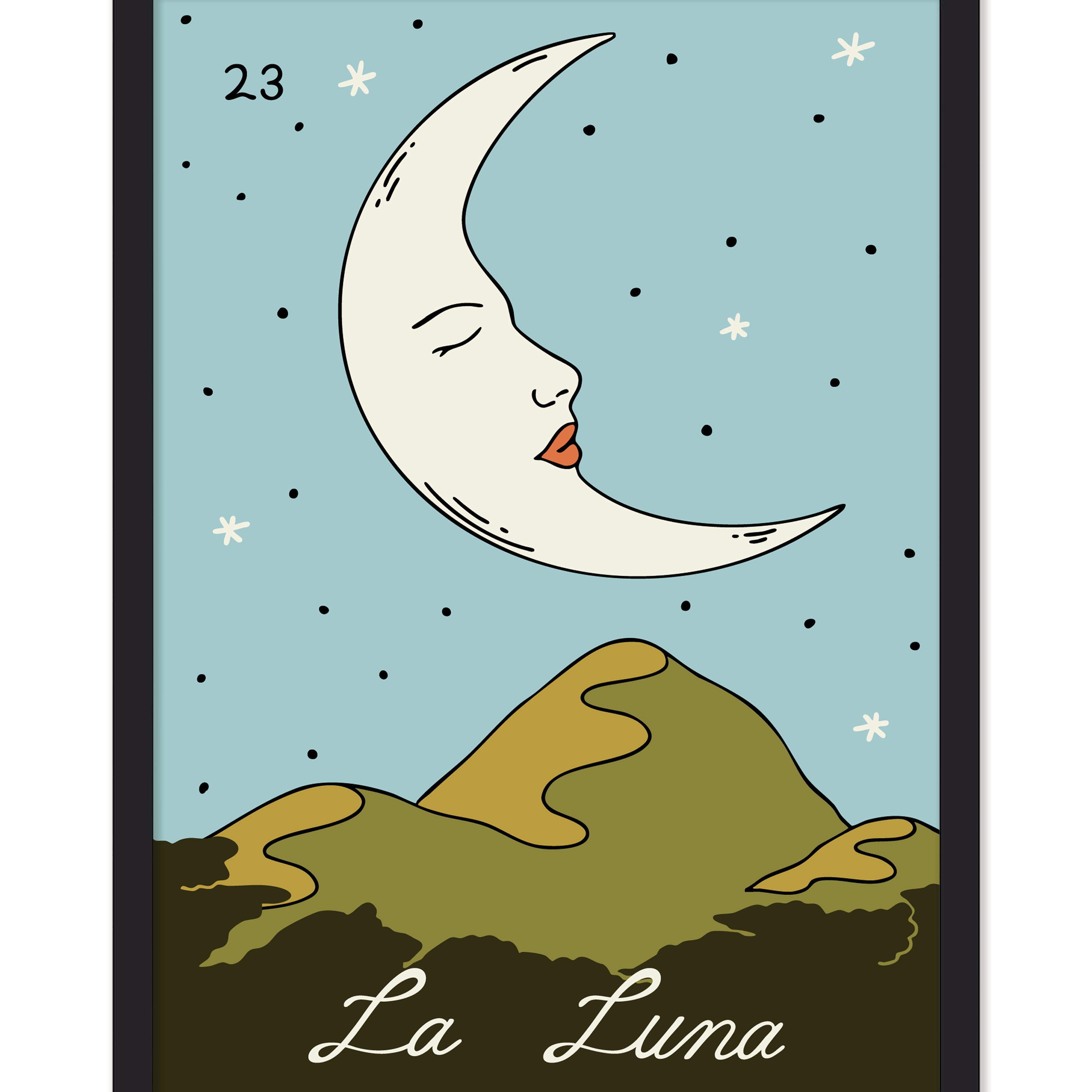 LA LUNA PRINT