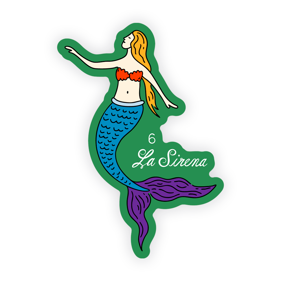 LA SIRENA STICKER