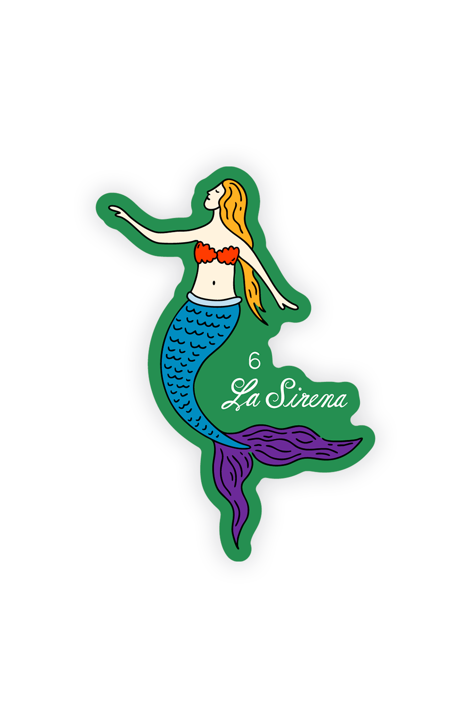 LA SIRENA STICKER