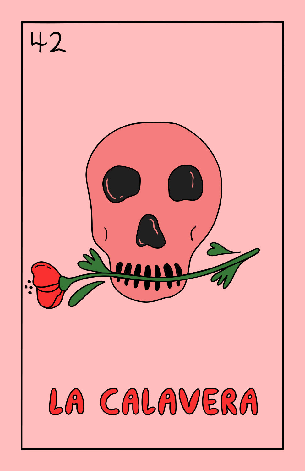 LA CALAVERA PRINT