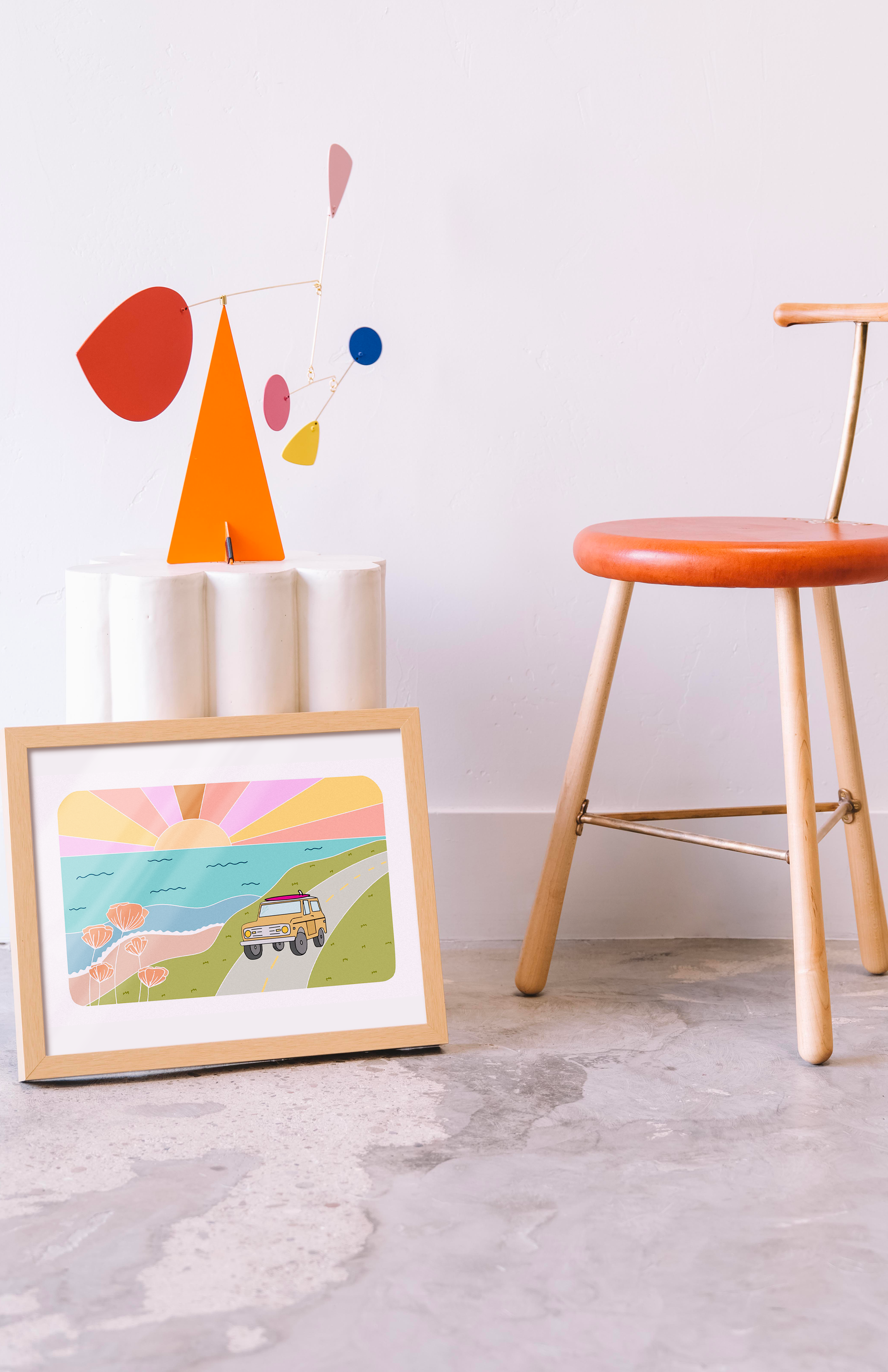 LET'S GO AWAY TOGETHER PRINT