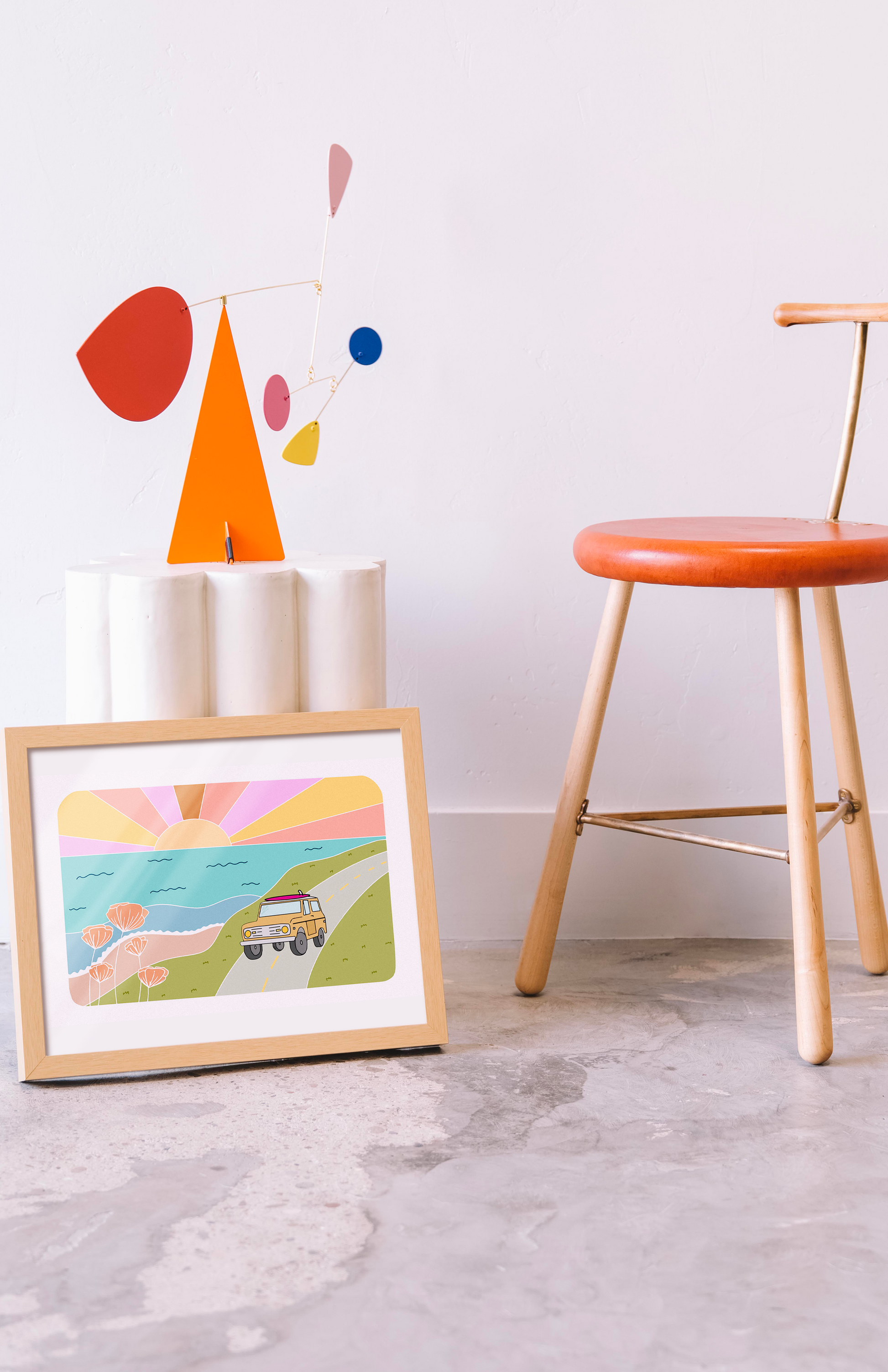 LET'S GO AWAY TOGETHER PRINT