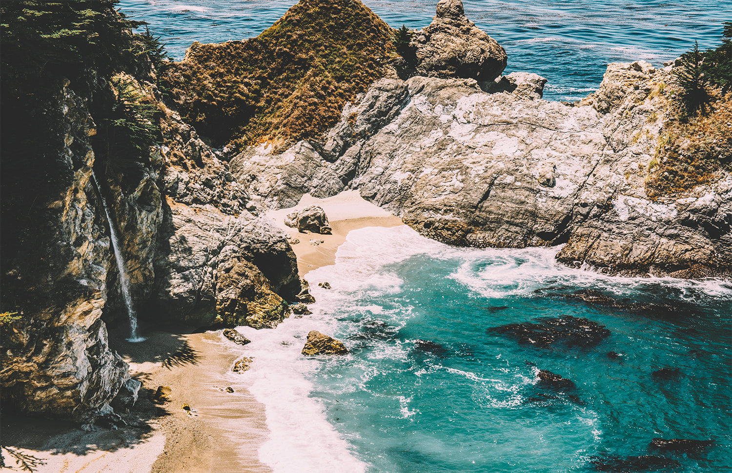 MCWAY FALLS PRINT