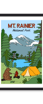 MT. RAINIER NATIONAL PARK PRINT
