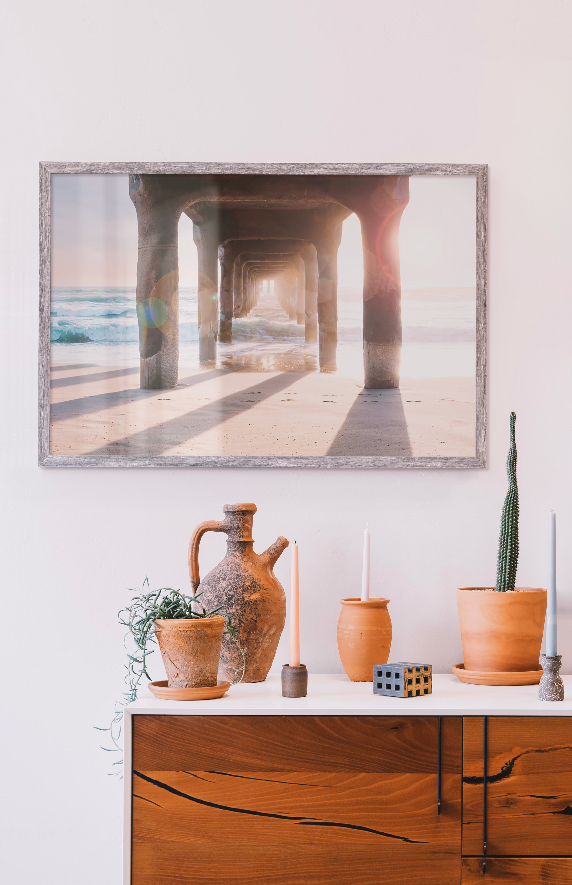 MANHATTAN BEACH PIER PRINT