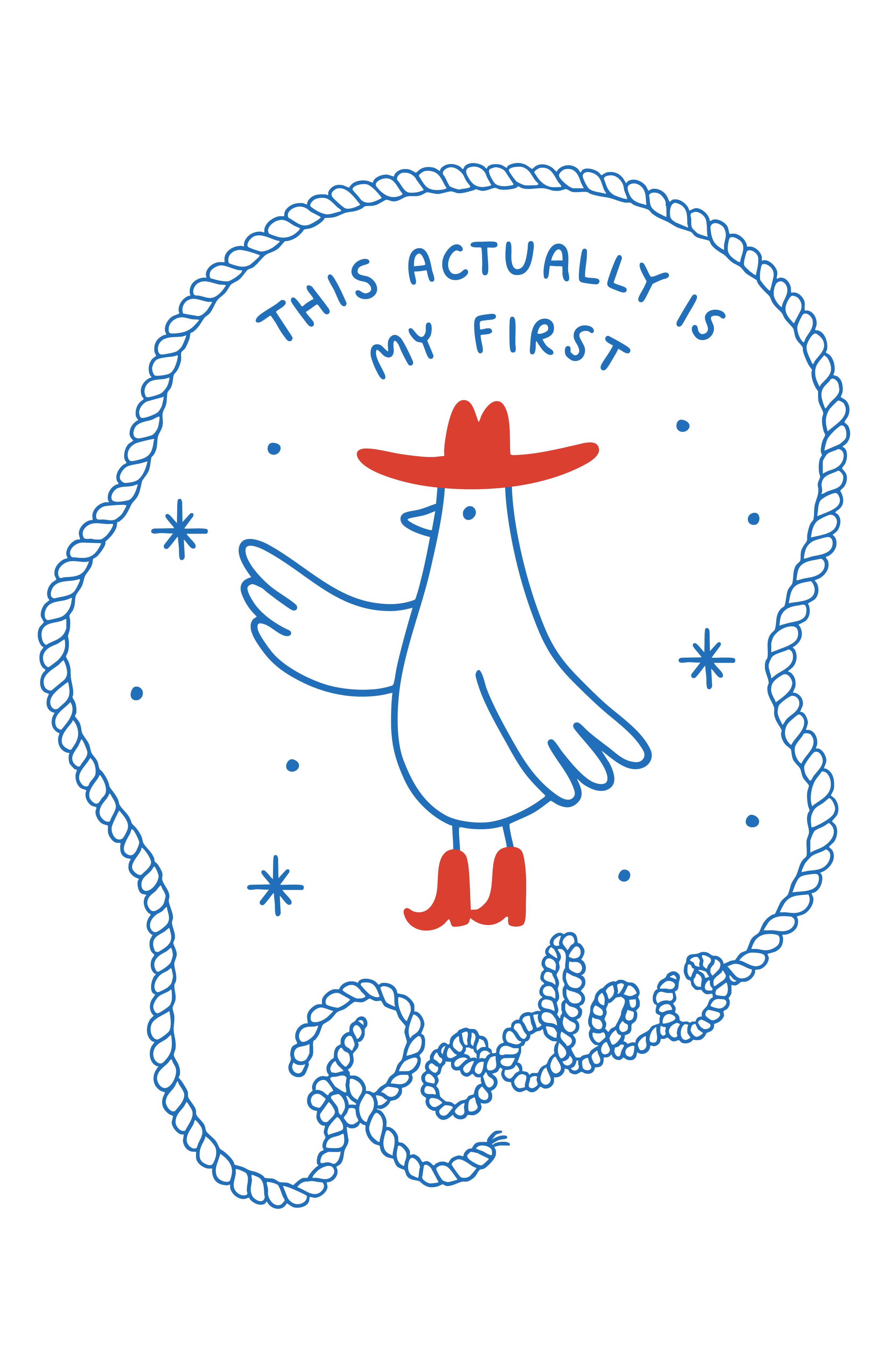 MY FIRST RODEO PRINT