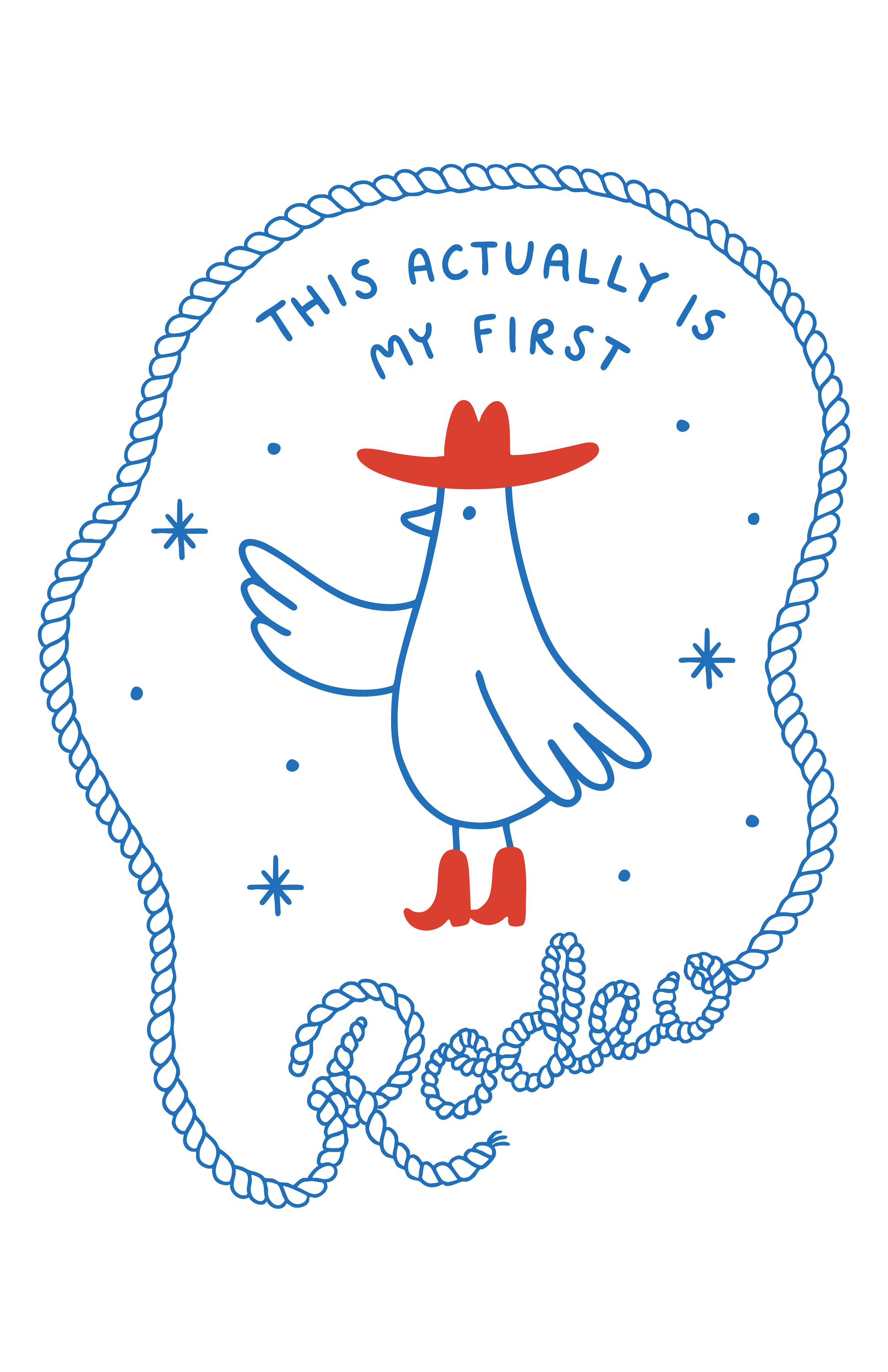 MY FIRST RODEO PRINT