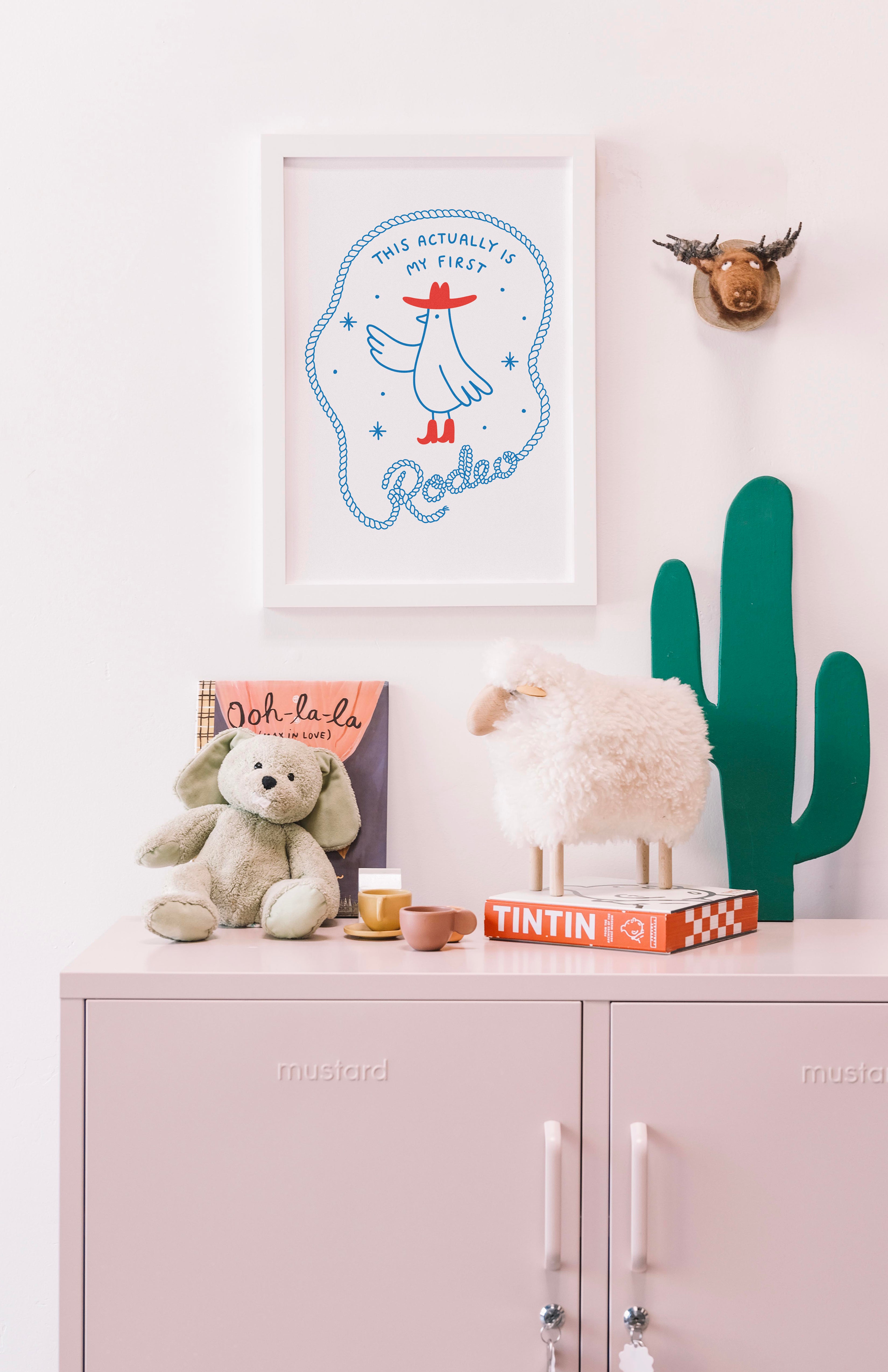 MY FIRST RODEO PRINT