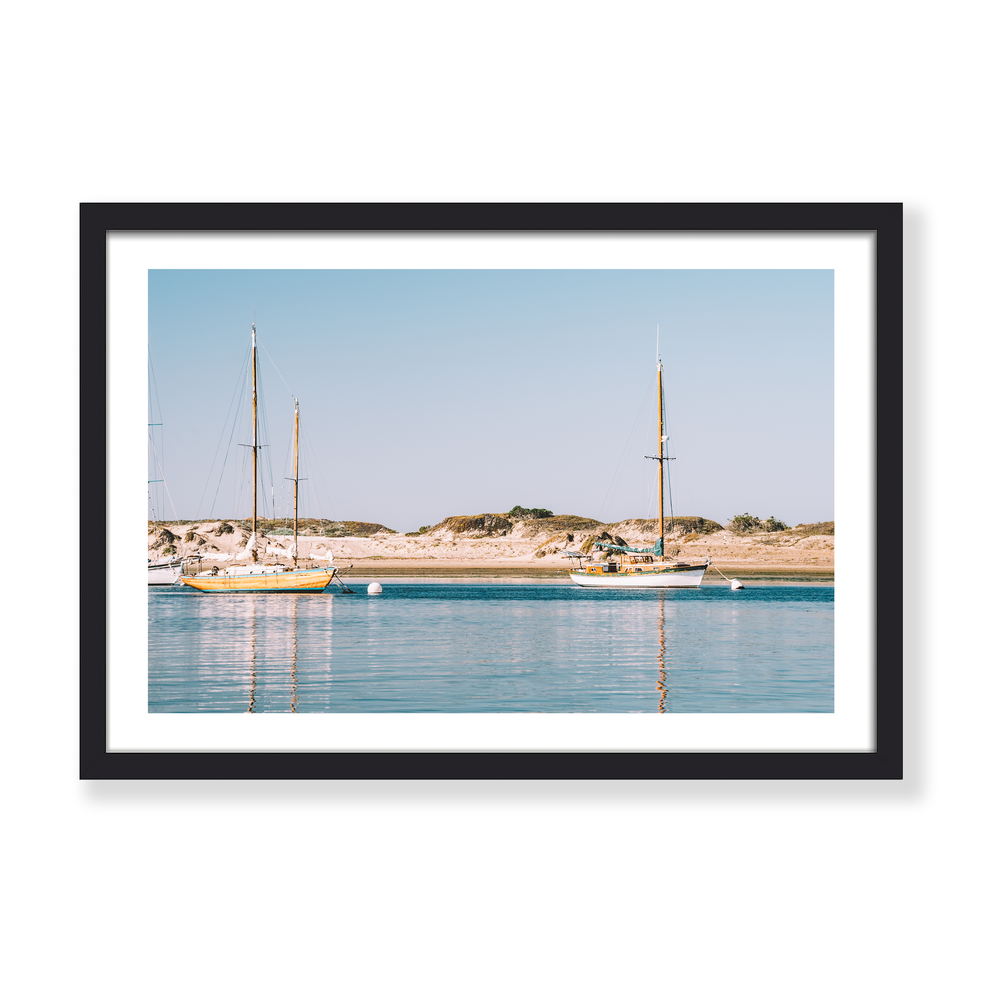 BOATS IN THE BAY PRINT