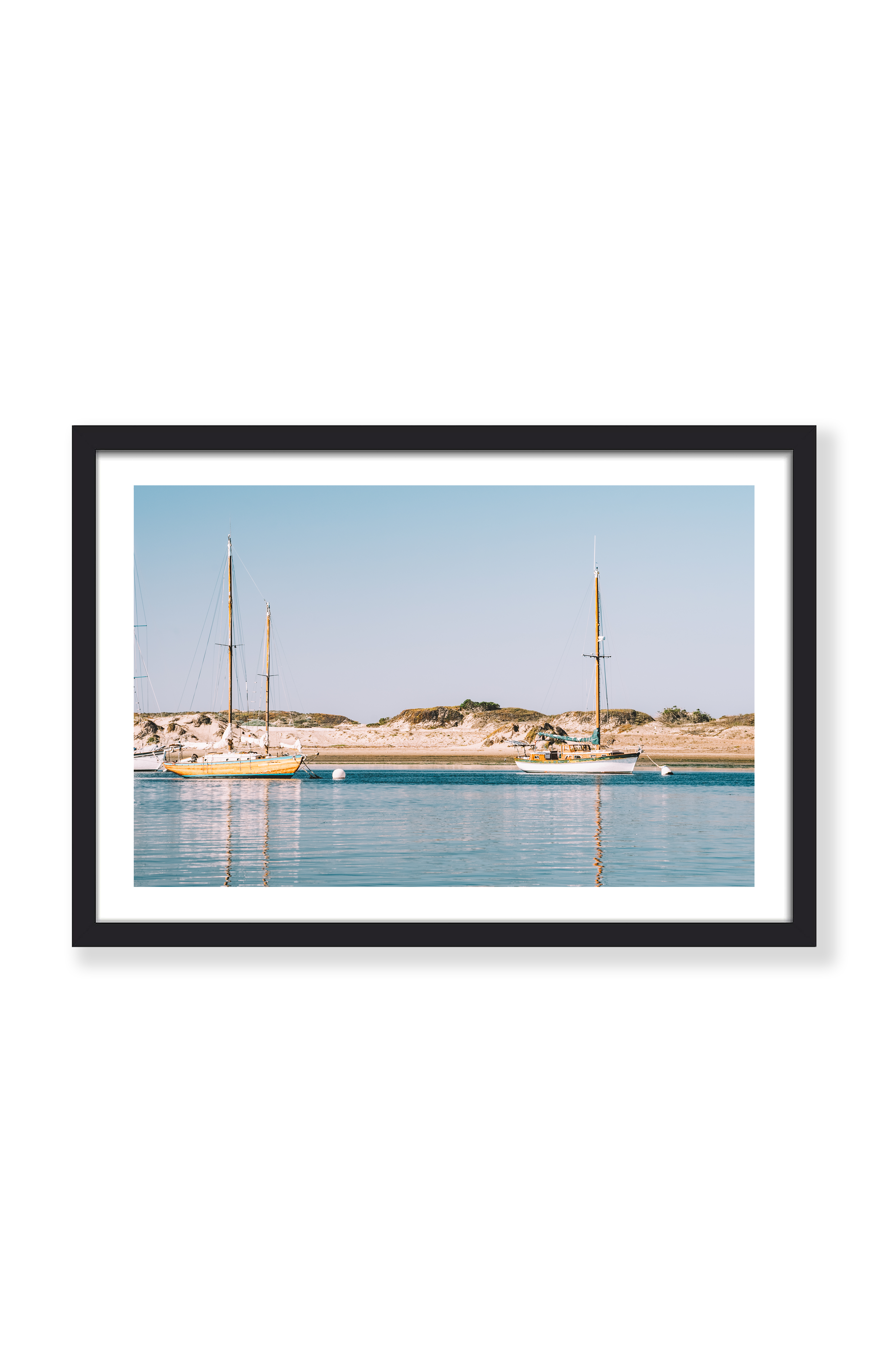 BOATS IN THE BAY PRINT