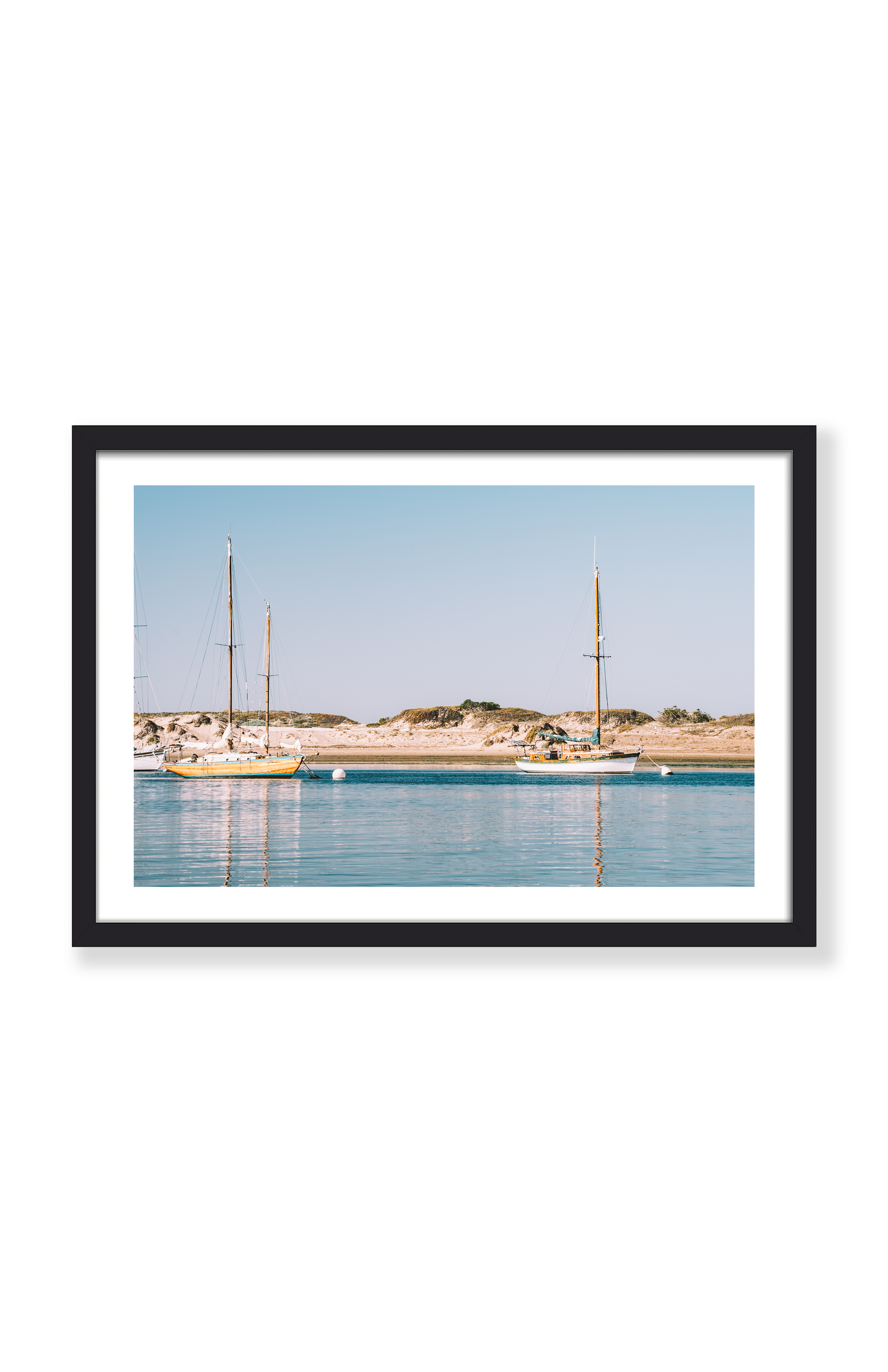 BOATS IN THE BAY PRINT