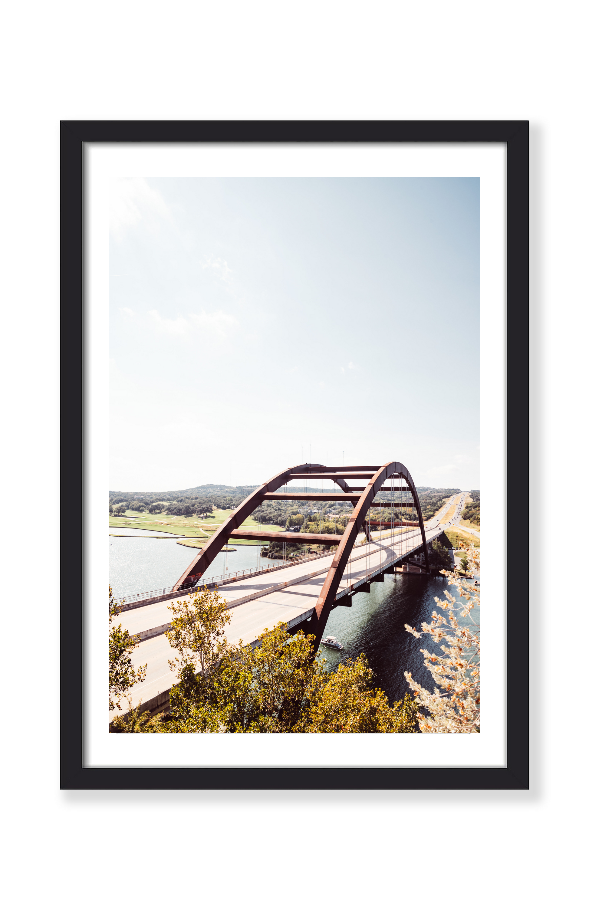 PENNYBACKER BRIDGE PRINT